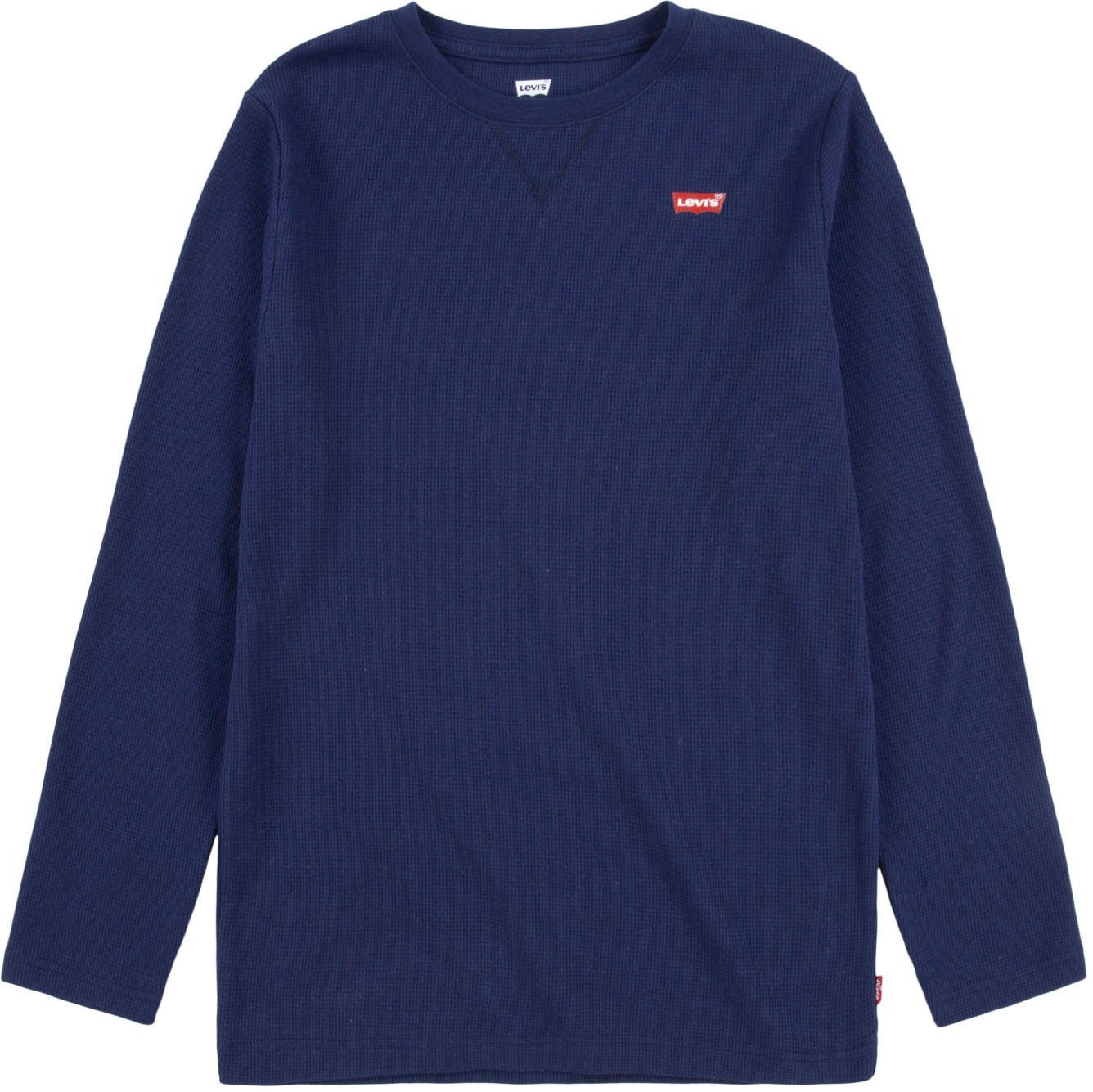 Levi's® Kids Langarmshirt LS THERMAL academy for BOYS TOP naval