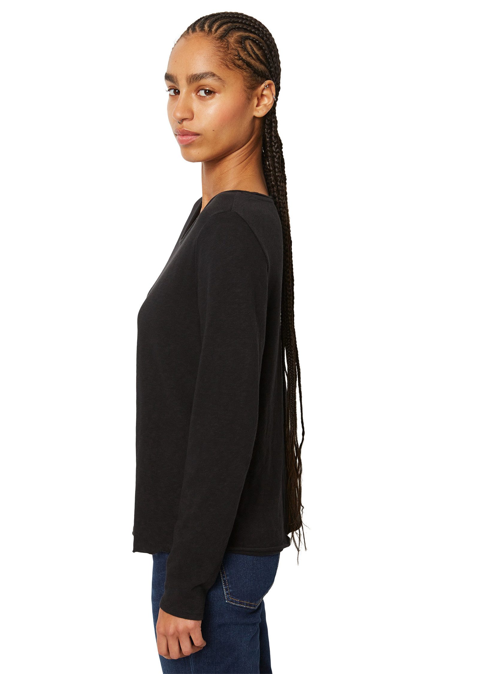 Marc O'Polo DENIM Langarmshirt aus Organic Cotton