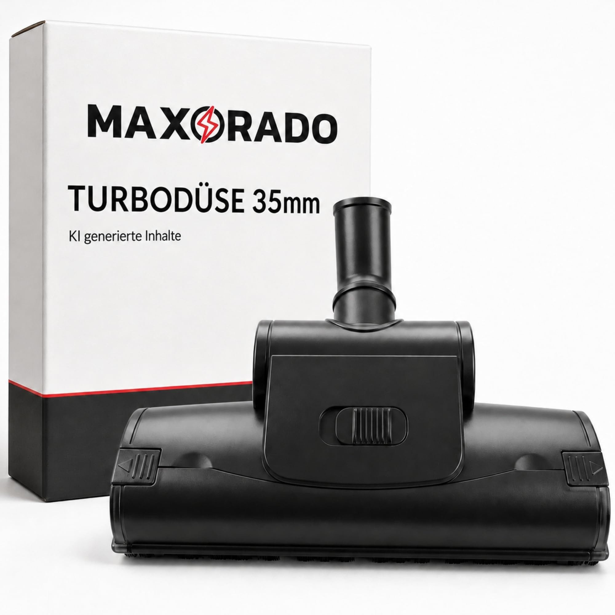 Maxorado Turbodüse Staubsauger 35mm Turbodüse Tierhaardüse Bodendüse Turbobürste Zubehör, Zubehör für Passend für Kärcher Bosch Parkside Einhell Siemens etc, (1-tlg), Aufsatz Fuß WD BGS DN35 Tierhaar Entferner Düse