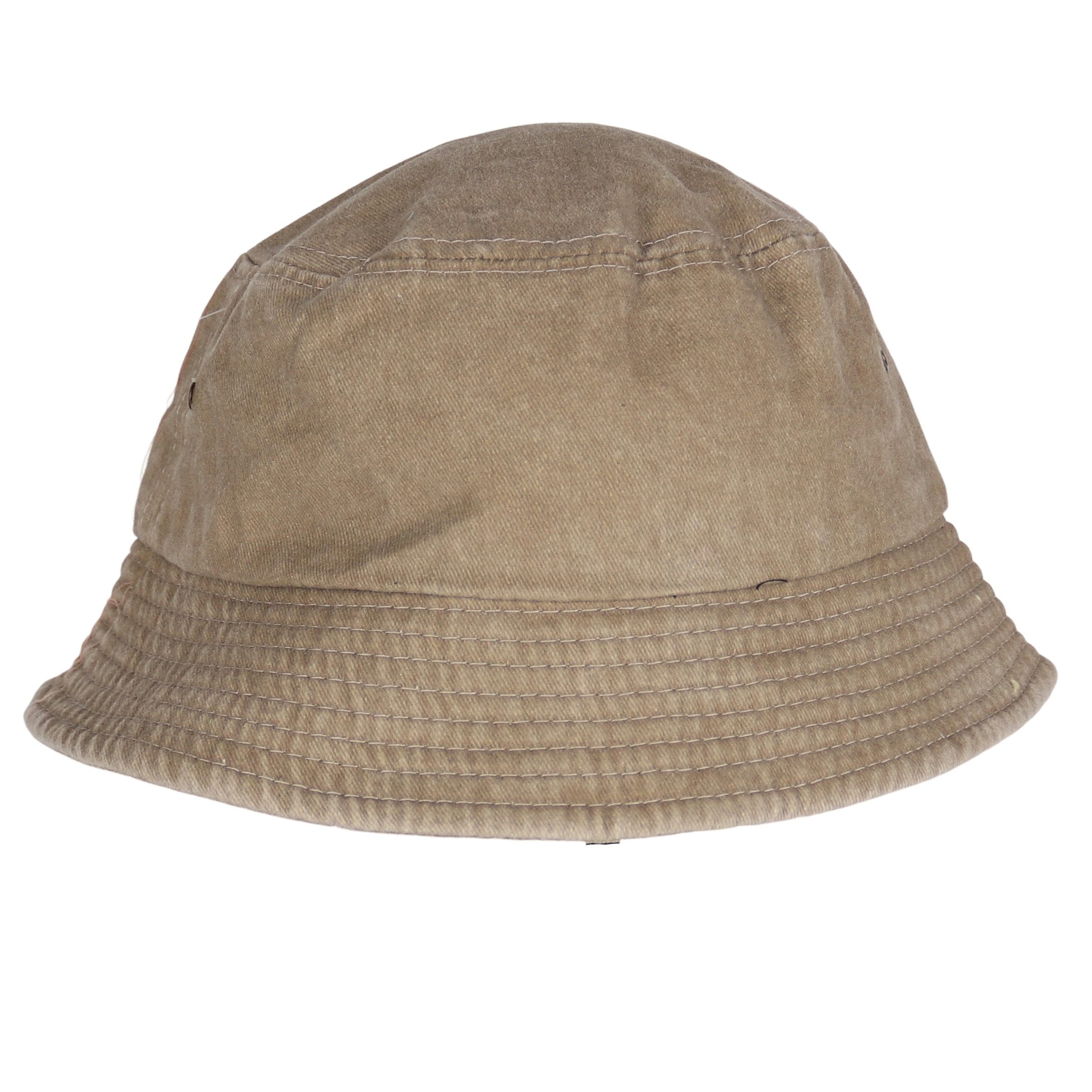 MIRROSI Fischerhut Herren auch als Sommerhut im Cowboy-Stil 100% Baumwolle (in used Look)