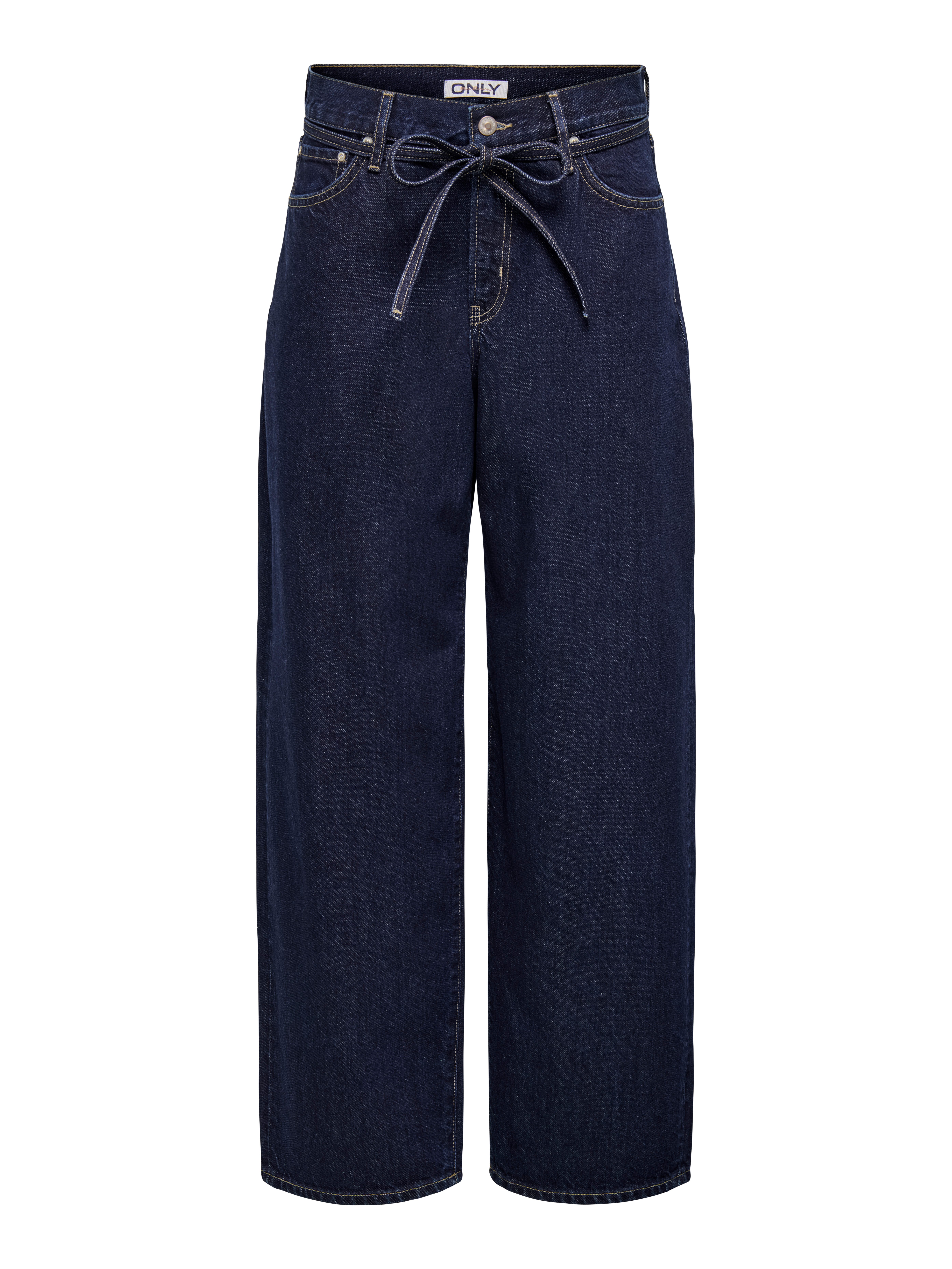 ONLY Straight-Jeans ONLGIANNA MW STRAIGHT DNM DOT630 NOOS Baumwolle – Bild 5 von 5