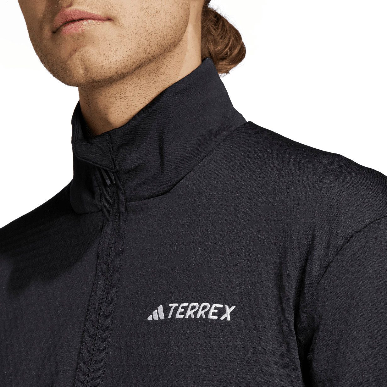 adidas Performance Fleecejacke Terrex Multi Light schwarz Herren