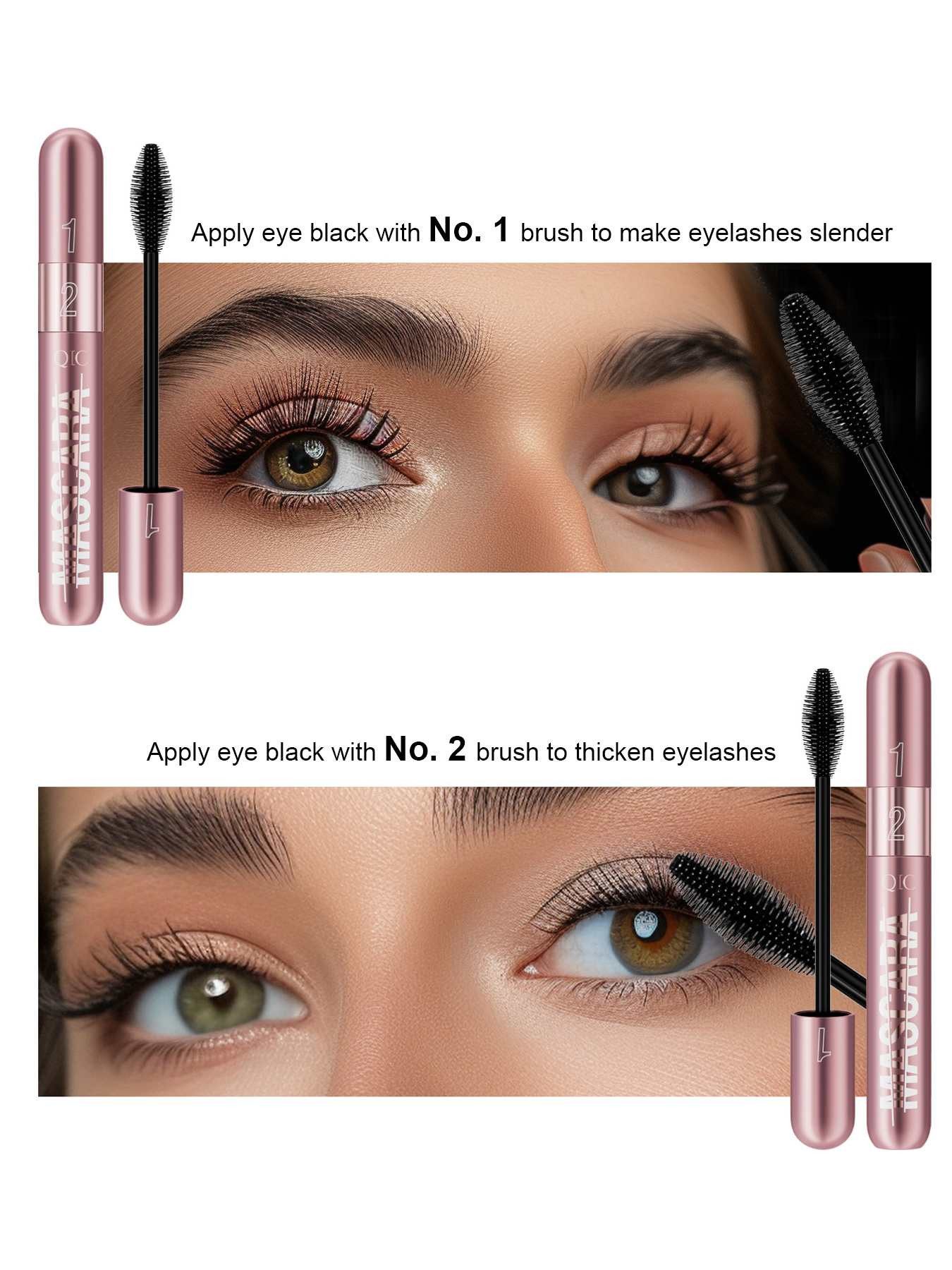 DEBAIJIA Mascara 1Pcs Lift &Curl Mascara Voller-Wimpern-Mascara Langanhaltend