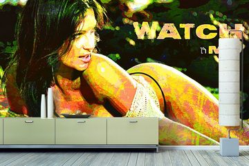 WandbilderXXL Fototapete Watch Me, glatt, Retro, Vliestapete, hochwertiger Digitaldruck, in verschiedenen Größen