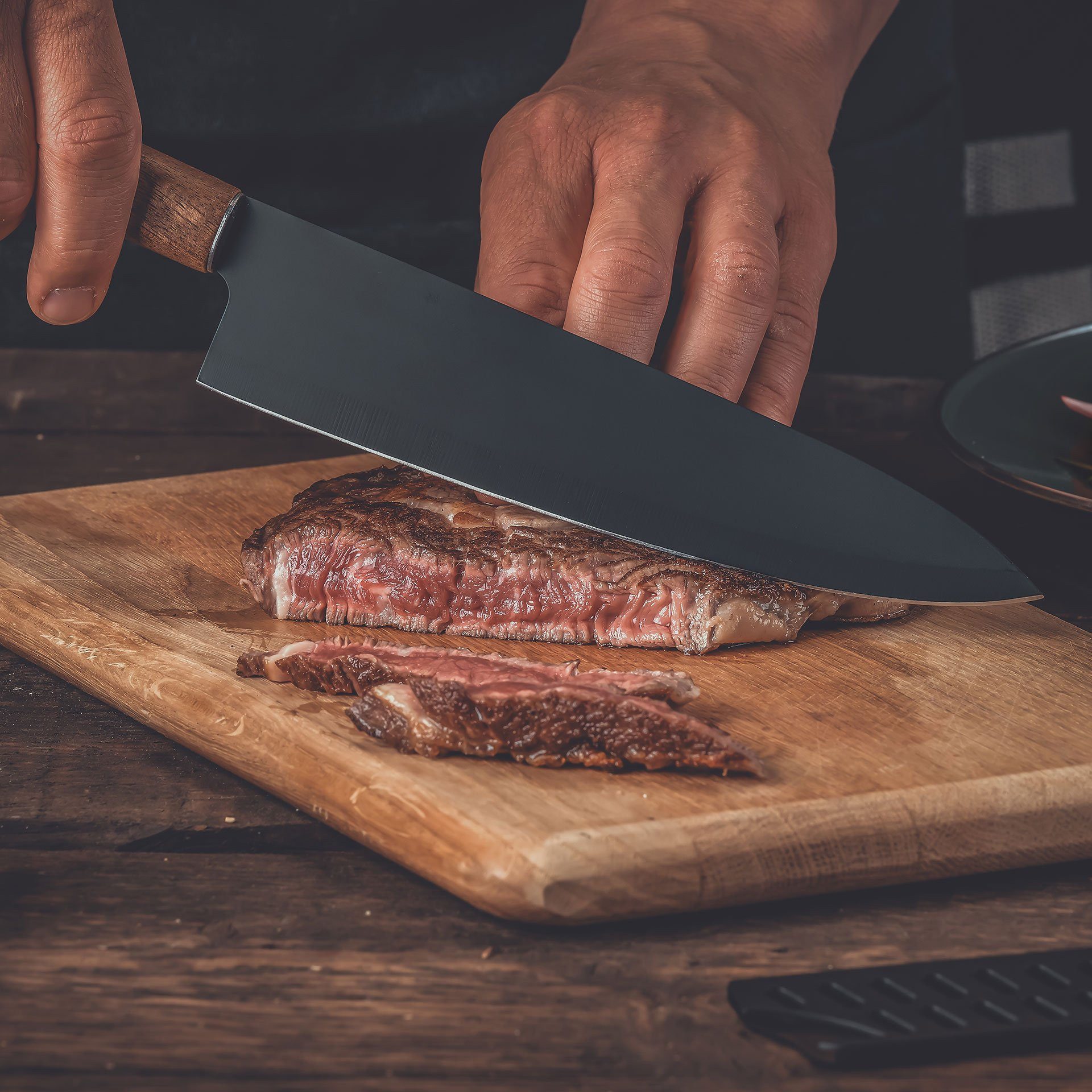 Nirosta Kochmesser Allzweckmesser, Gemüseschneider, Fleischmesser, Kräuterhacker