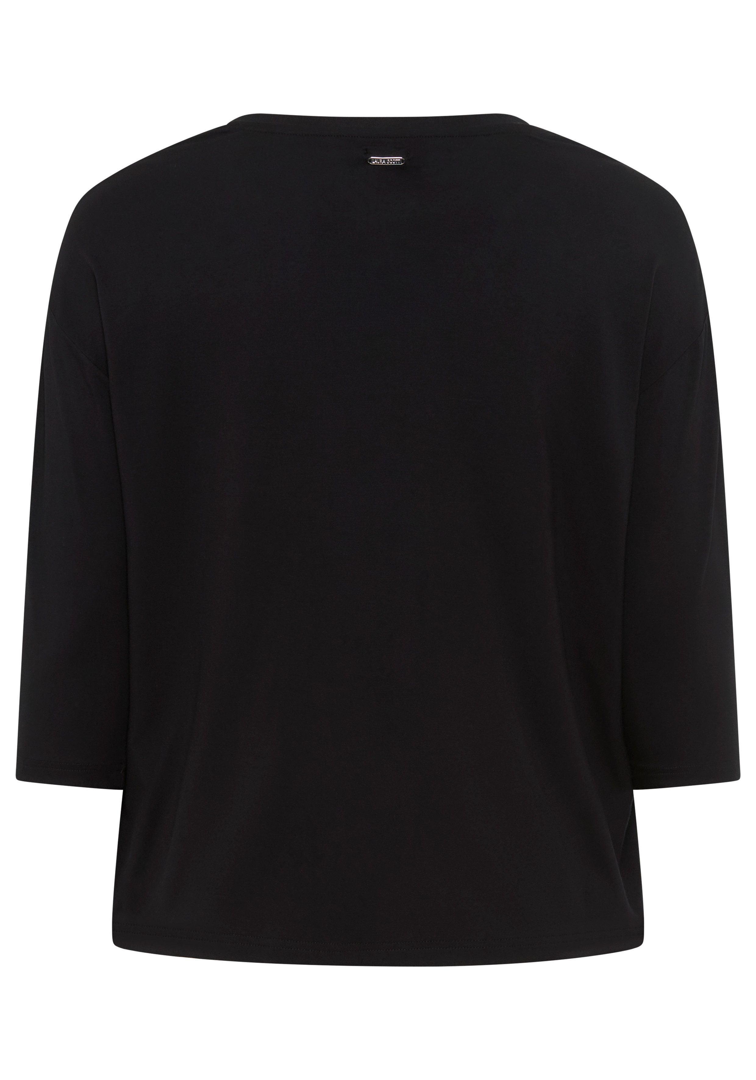 Laura Scott CURVE 3/4-Arm-Shirt Große Größen mit V-Ausschnitt und lockerer Passform