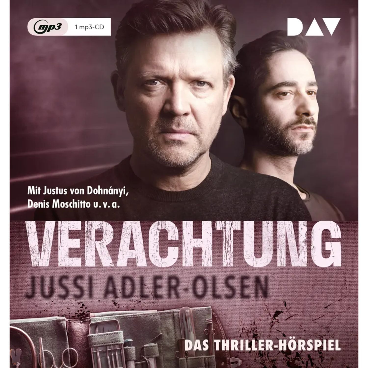 Der Audio Verlag Hörspiel Verachtung - Carl Mørck, Sonder­dezernat Q, Fall 4,1 Audio-CD, 1 MP3