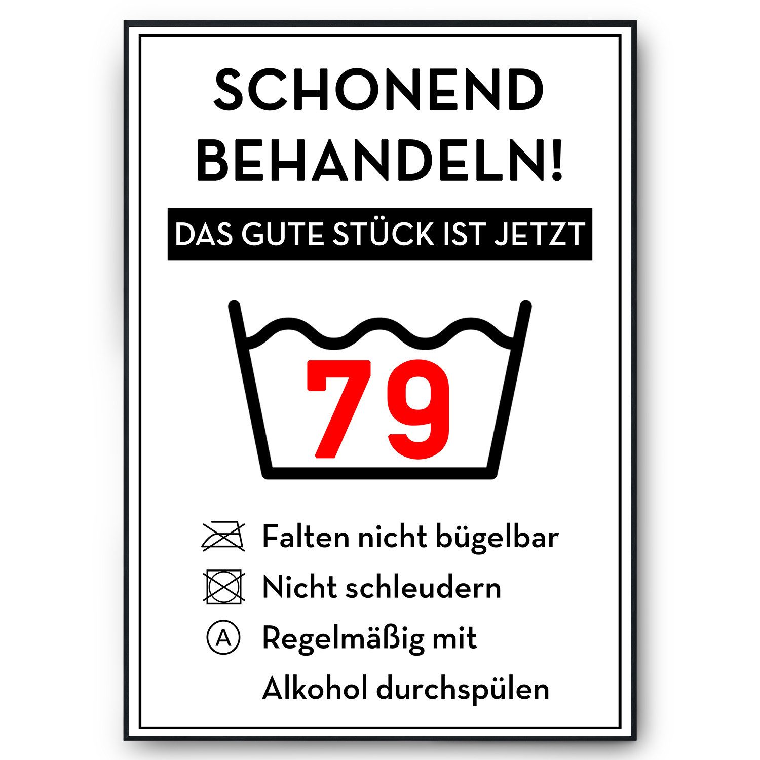 Tigerlino Poster Geburtstag Geschenk Urkunde Lustig günstig online kaufen