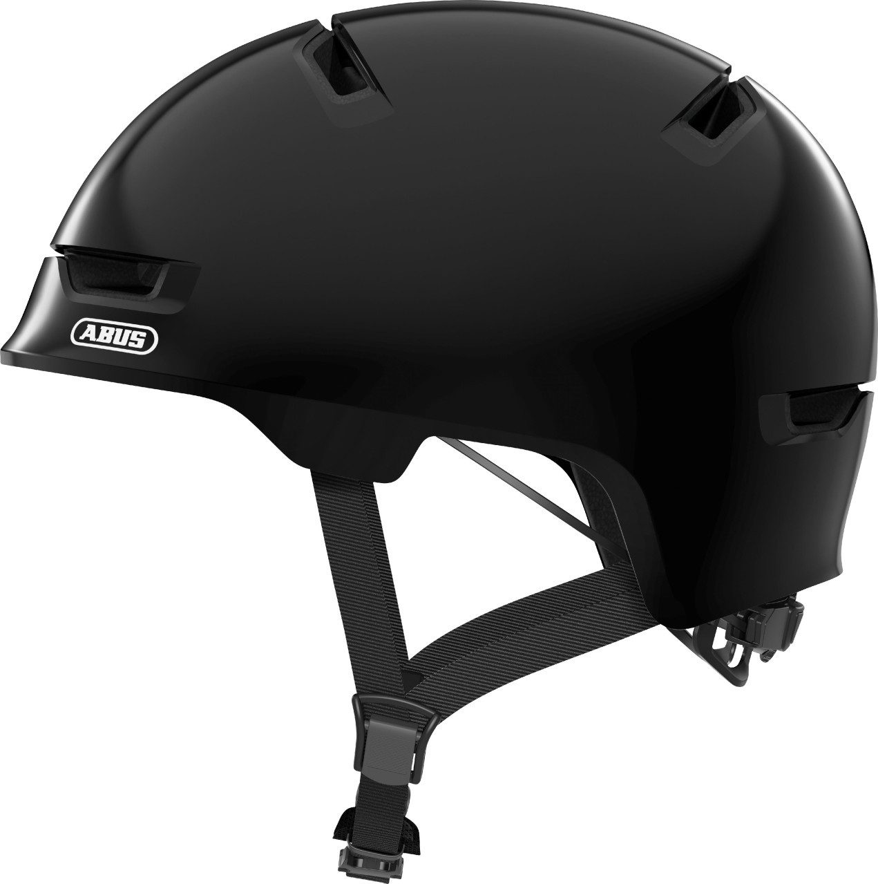 ABUS Kinderfahrradhelm Abus Fahrradhelm Kinder Youth S shiny black
