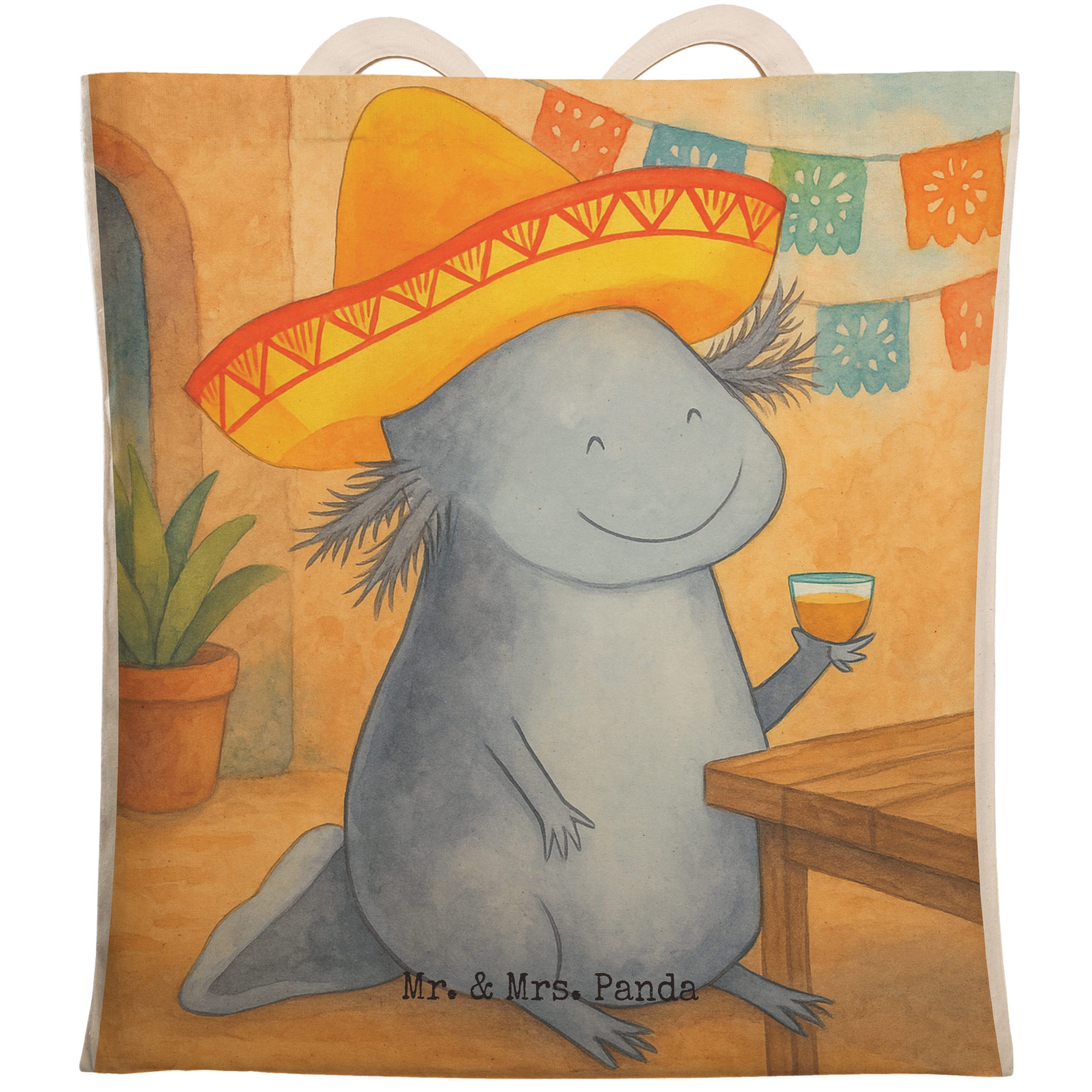 Tragetasche Axolotl Tequila Design