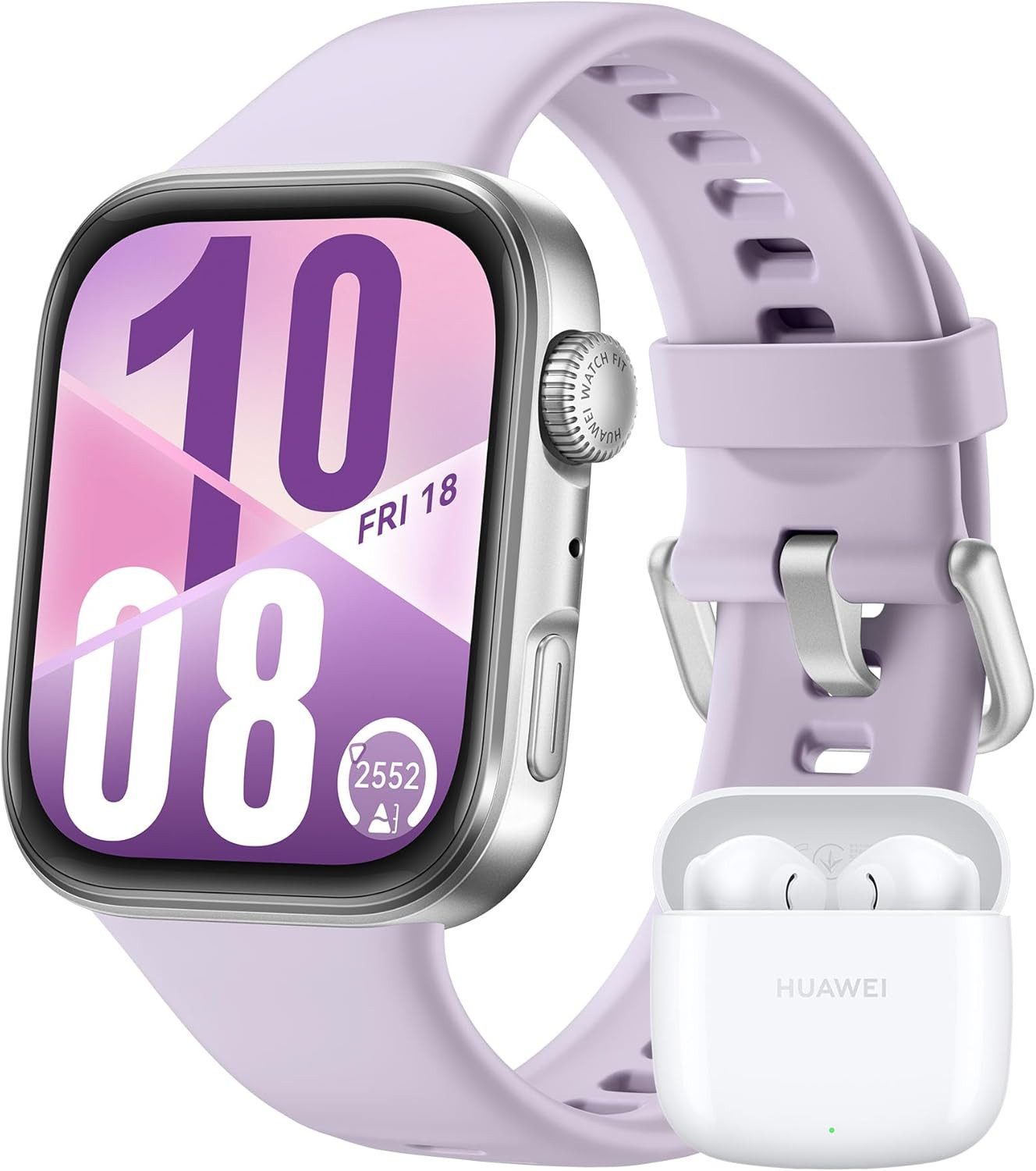 Huawei Damen"s Modernes Gesundheits- Aktivitäts-Tracking am Handgelenk Smartwatch, Präziser GPS Tracker mit Schlafmonitor, Herzfrequenz & Wasserschutz