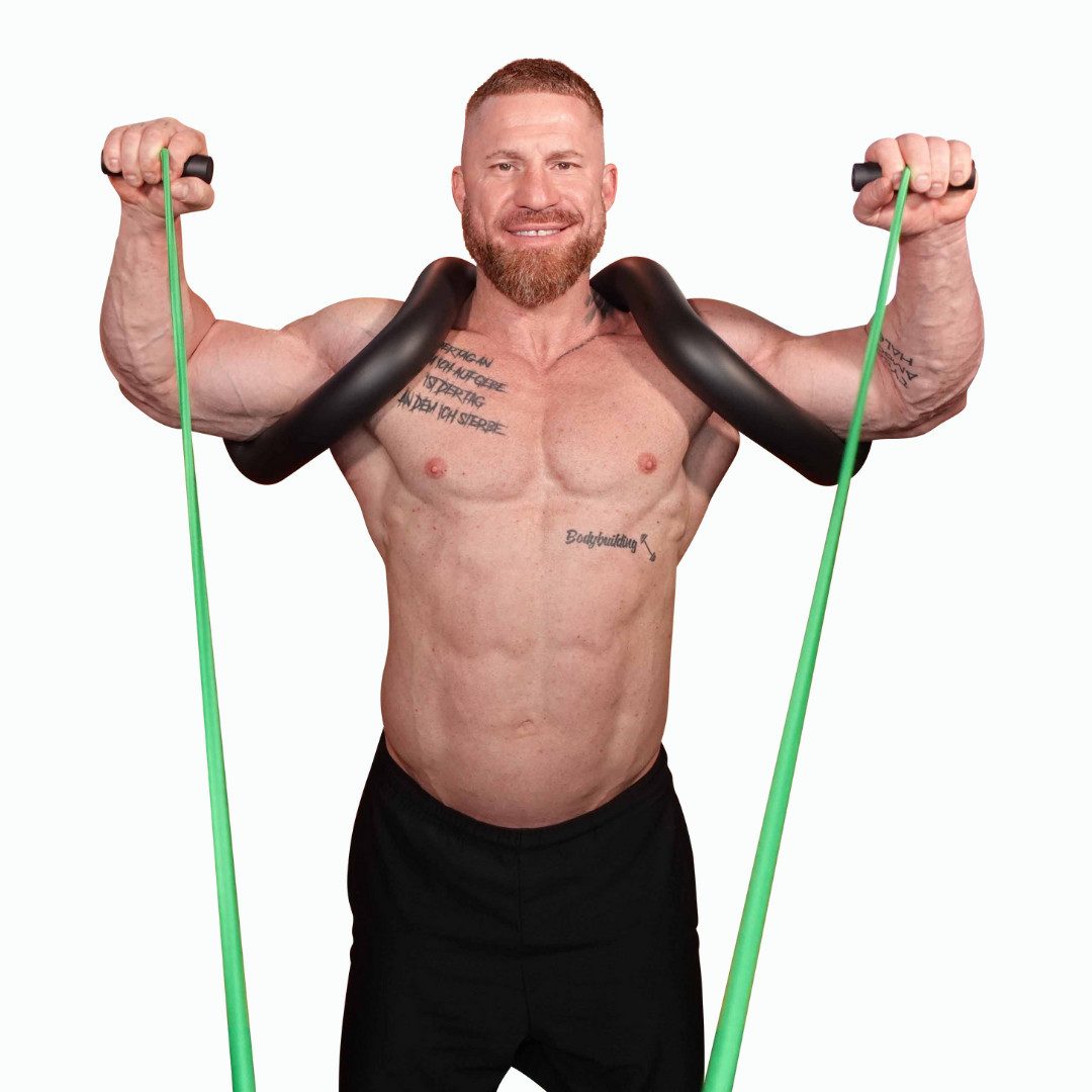 AktiFlex Balancetrainer Original Schulterhorn für Sportler, Schultertrainer zum Ausgleich muskulärer Dysbalancen bei Sportlern