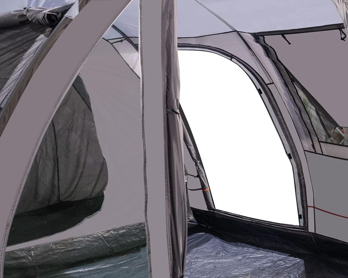 Portal Tunnelzelt Zelt für 5 Personen wasserdicht Familienzelt Camping Gamma 5 Classic, Personen: 5 (Set, mit Transporttasche), mit Mokitonetz, Zeltboden und Tragetasche