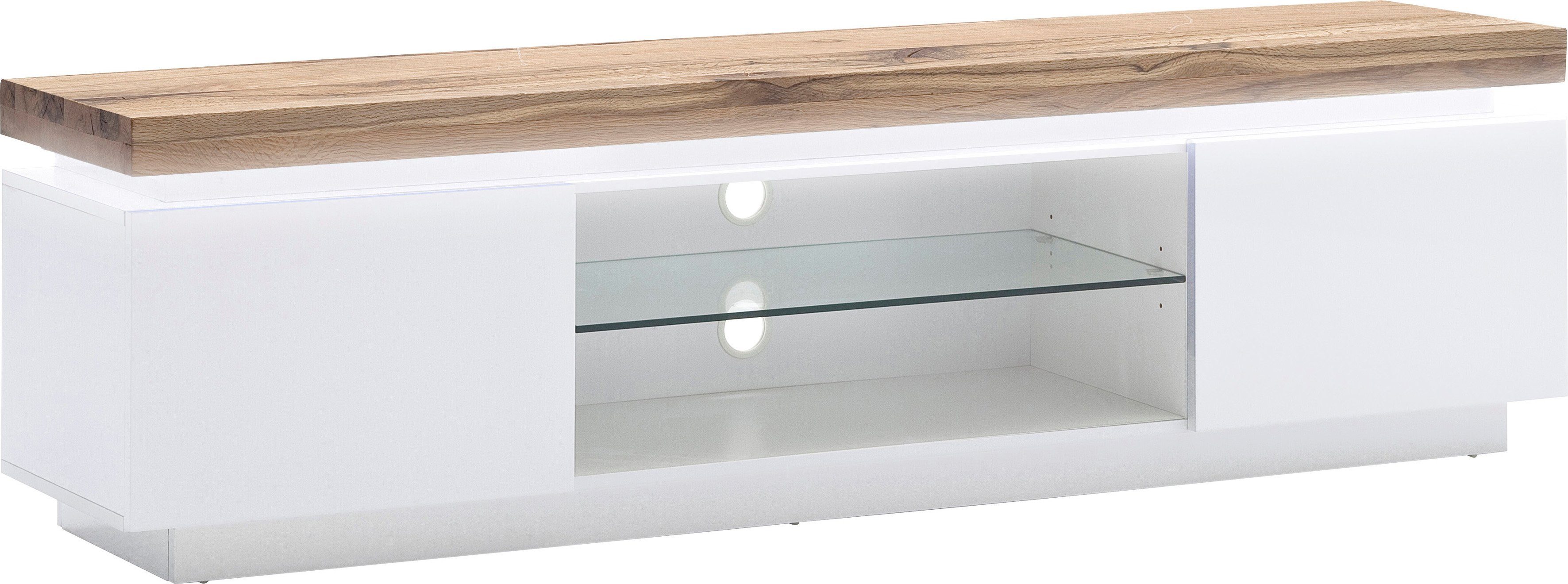 MCA furniture Lowboard Romina, mit LED günstig online kaufen