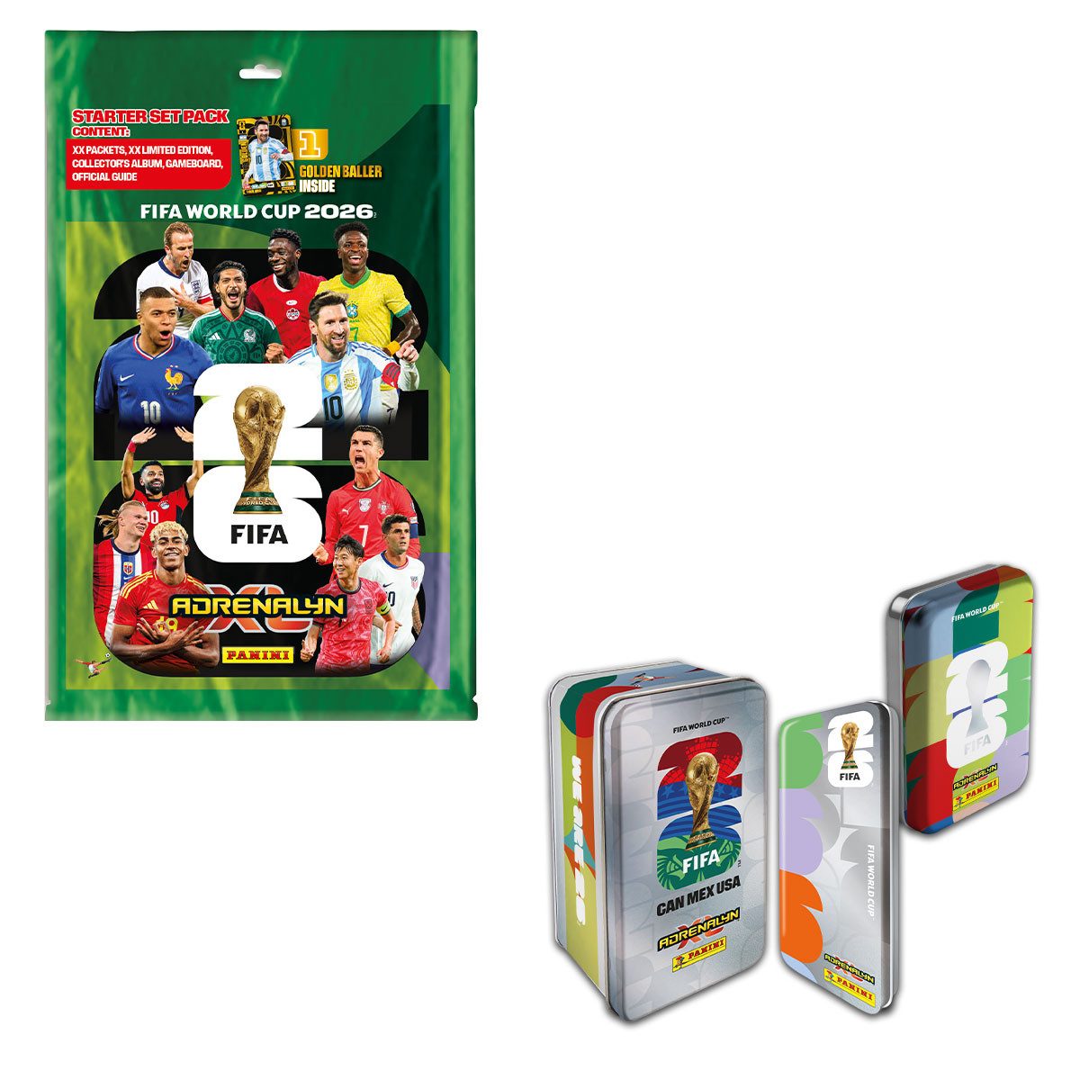Panini Sammelkarte Panini FIFA World Cup 2026™ Adrenalyn XL™ - Schnupper-Bundle