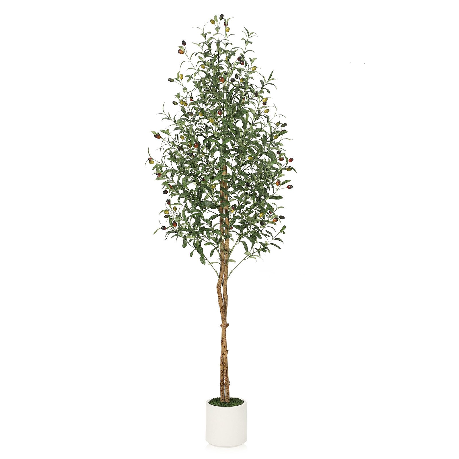 Kunstbaum Künstliche Olivenbäume für den Innenbereich, günstig online kaufen