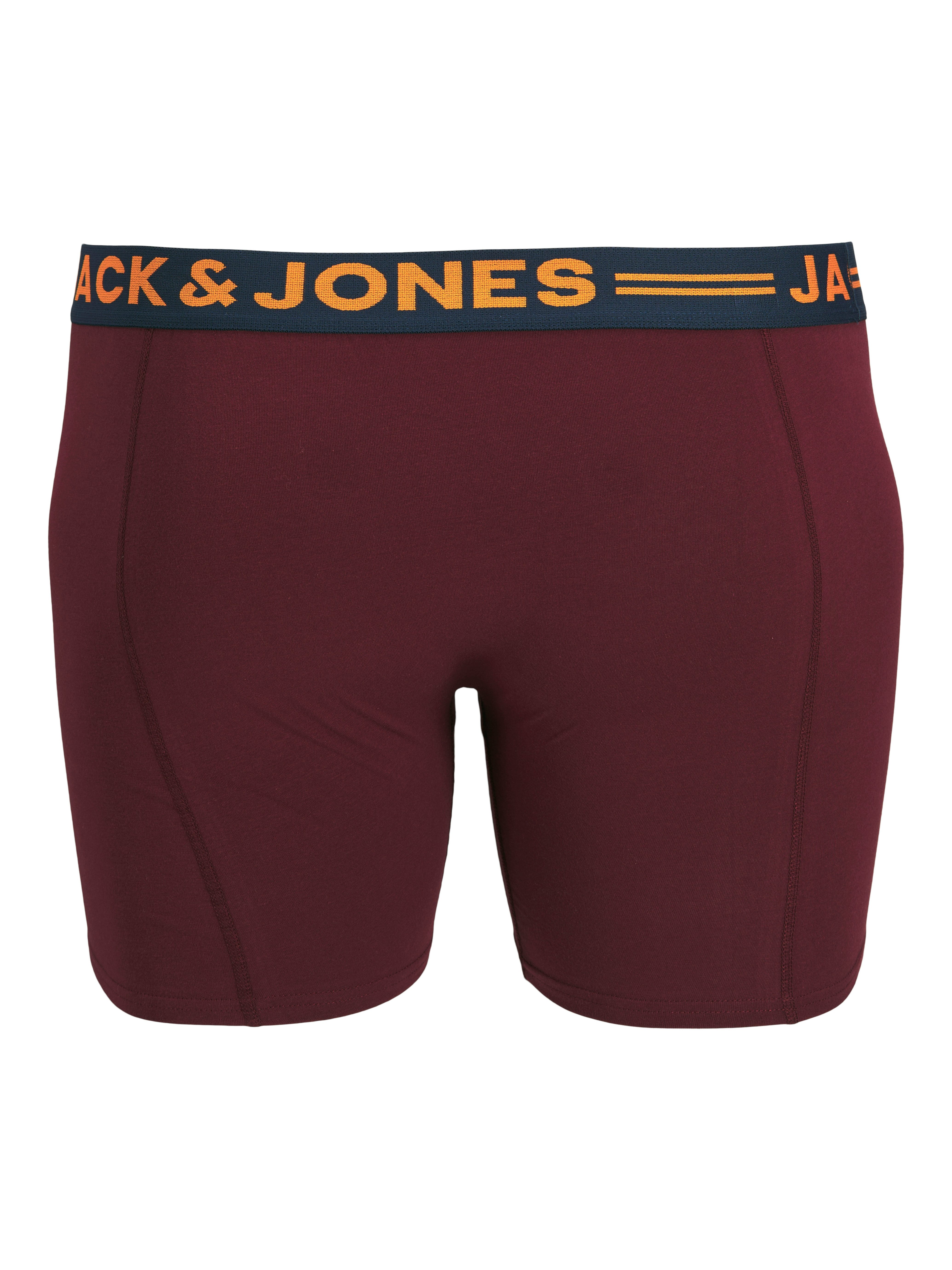 Jack & Jones PlusSize Boxershorts JACLICHFIELD TRUNKS NOOS 3 PACK PLS (Packung, 3-St)