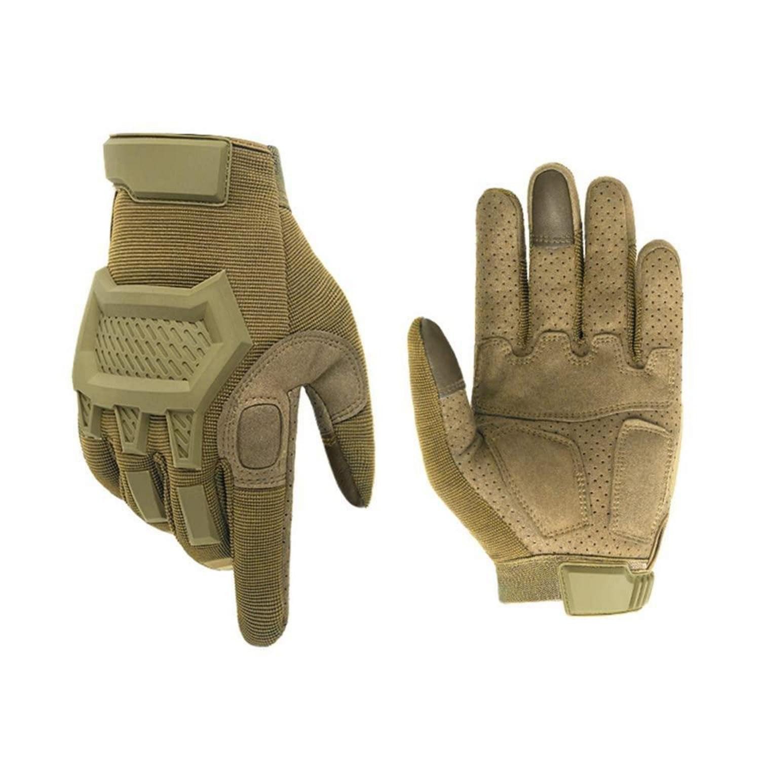LuxusKollektion Multisporthandschuhe Kampfhandschuhe Braun M (1-St)