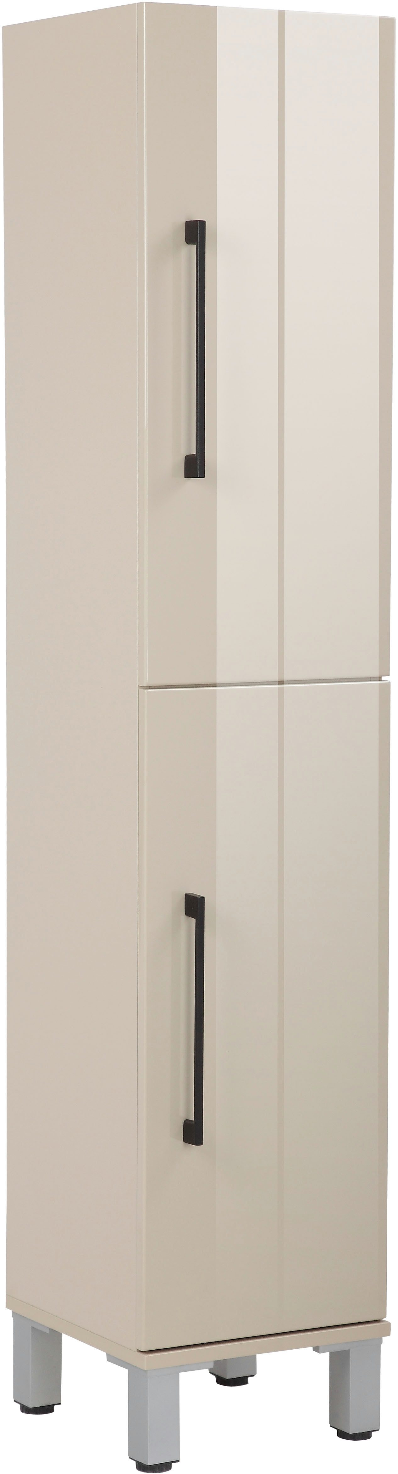 welltime Hochschrank Florenz Breite 30cm,Badezimmerschrank,Badschrank,2 Türen