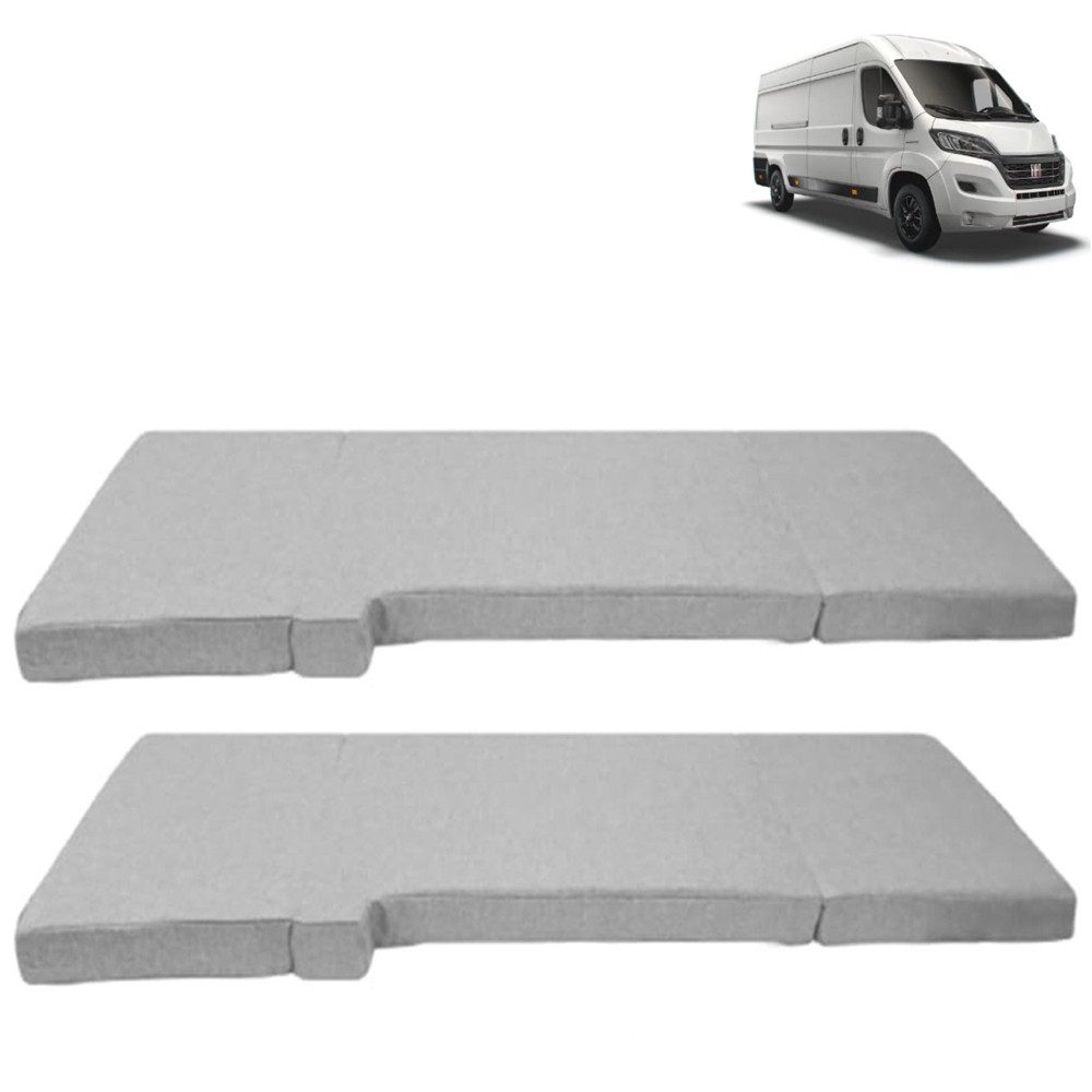 Vanit Campingliege 2x Klappmatratze Fahrerkabine VM7 passend für Ducato, Jumper, Boxer Kl