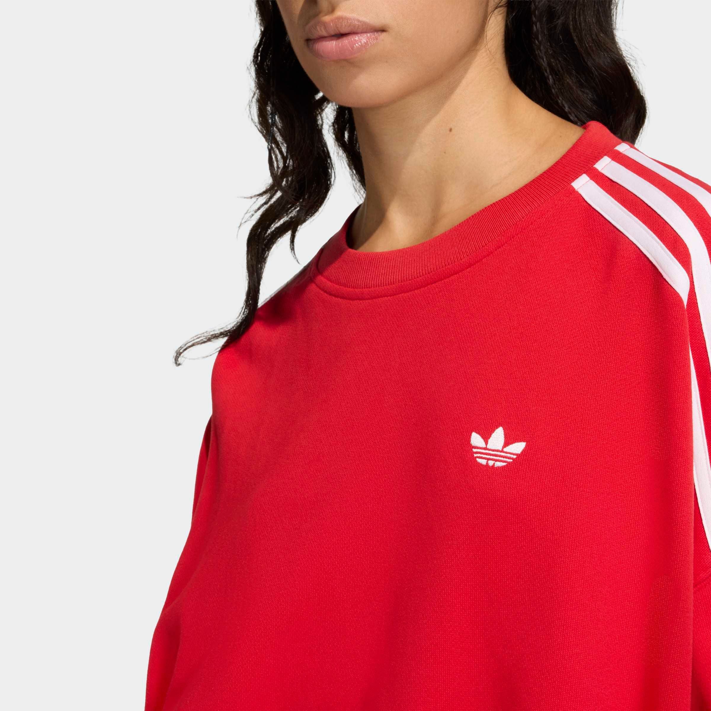 adidas Originals Kapuzensweatshirt 3-STREIFEN OVERSIZED ADILENIUM CREW