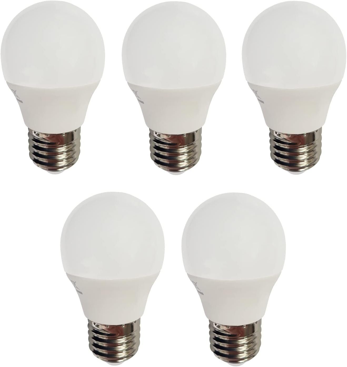 Provance LED-Leuchtmittel 5 x LED Leuchtmittel Kugel E27 4W 320lm 3000K, E27, warmweiß