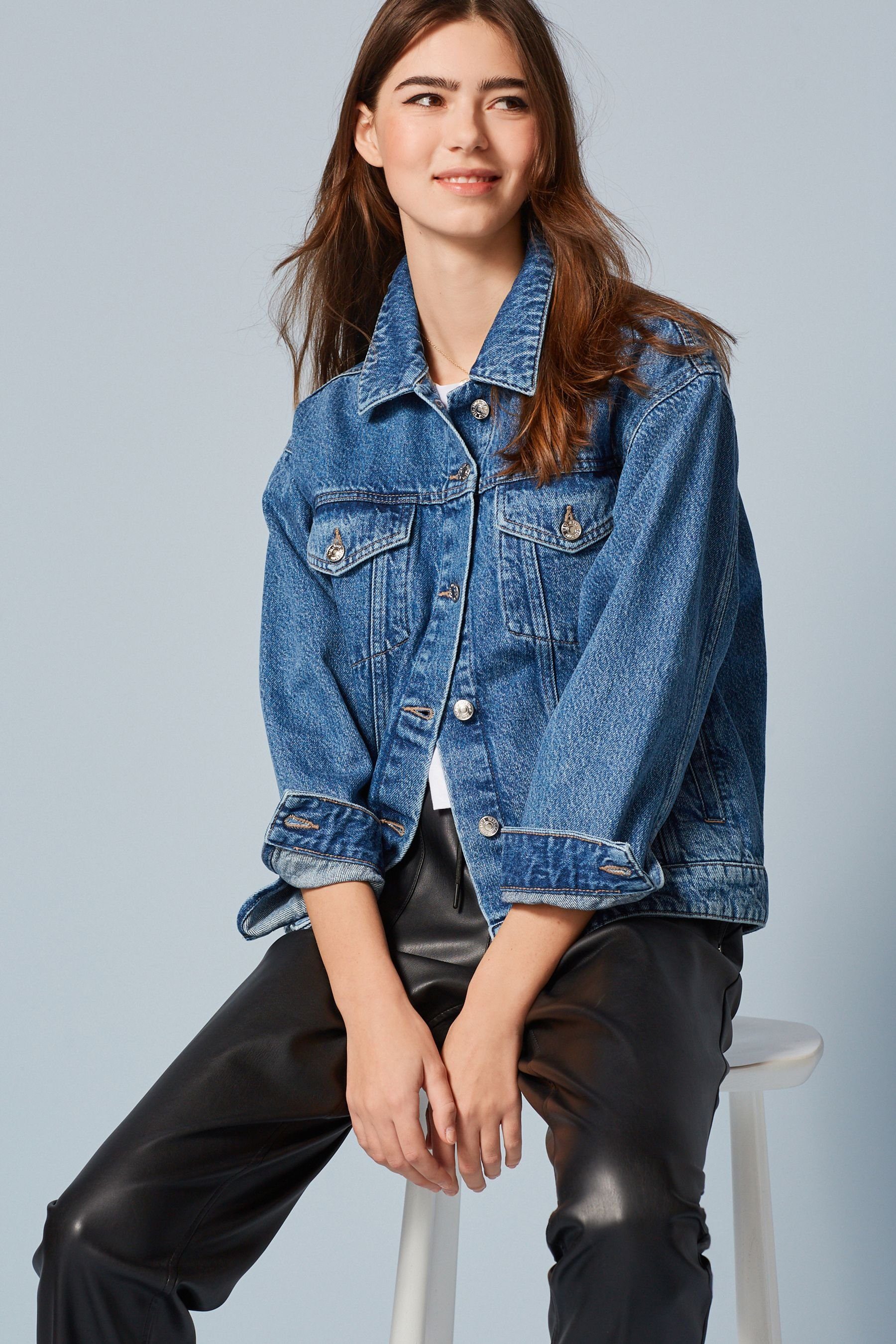 Oversize Jeansjacke Damen
