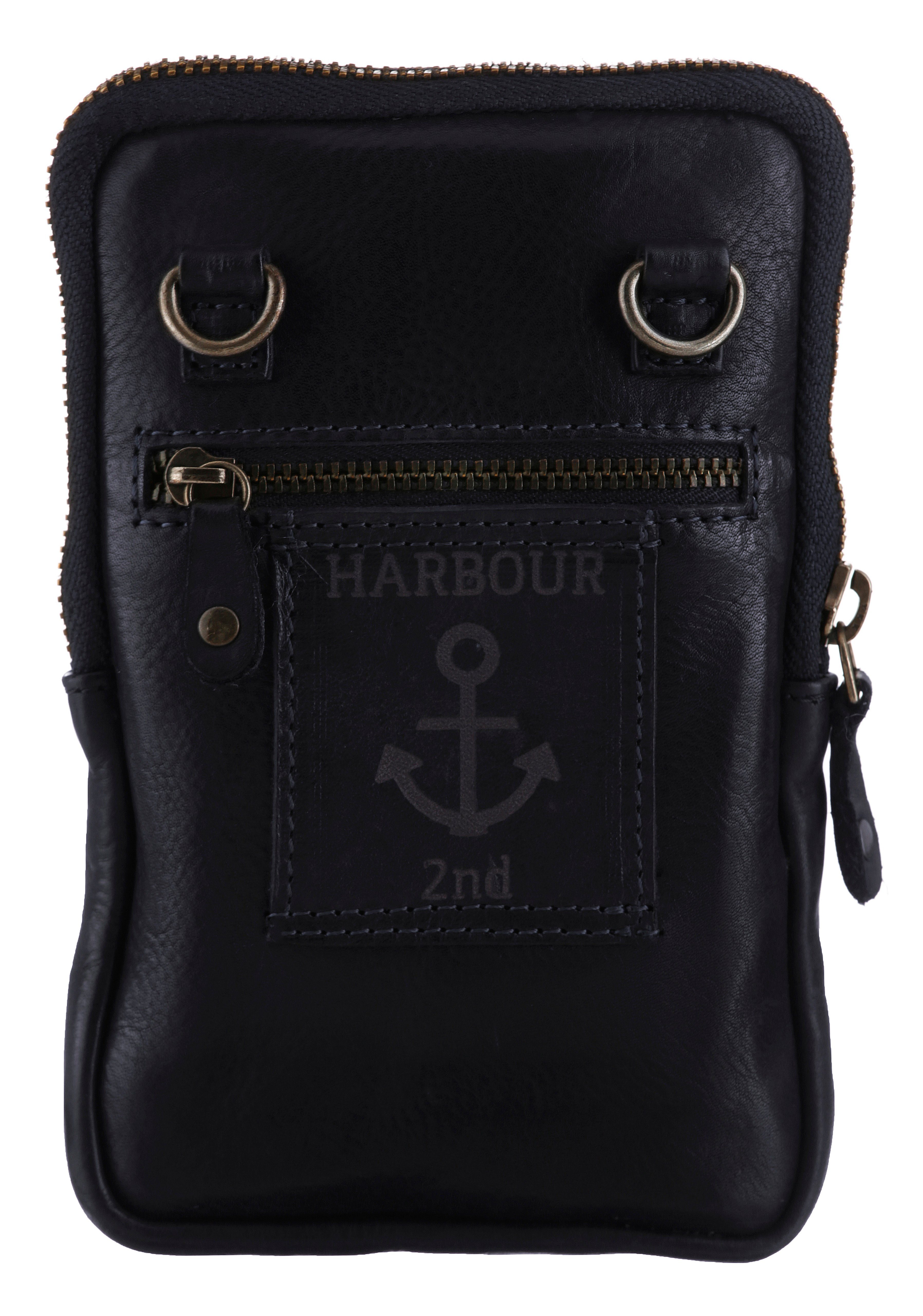 HARBOUR 2nd Mini Bag Benita, aus griffigem Leder mit typischen Marken-Anker-Label
