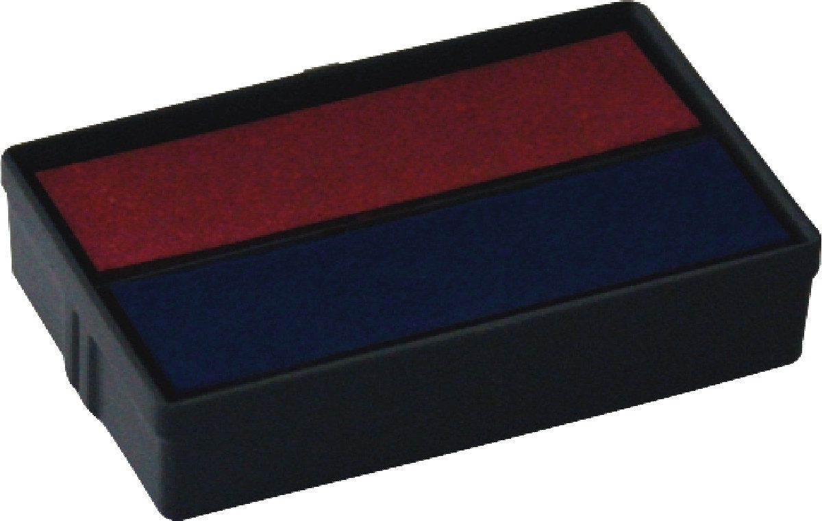 COLOP Stempel Ersatzkissen für S160 rot/blau VE=2 Stück