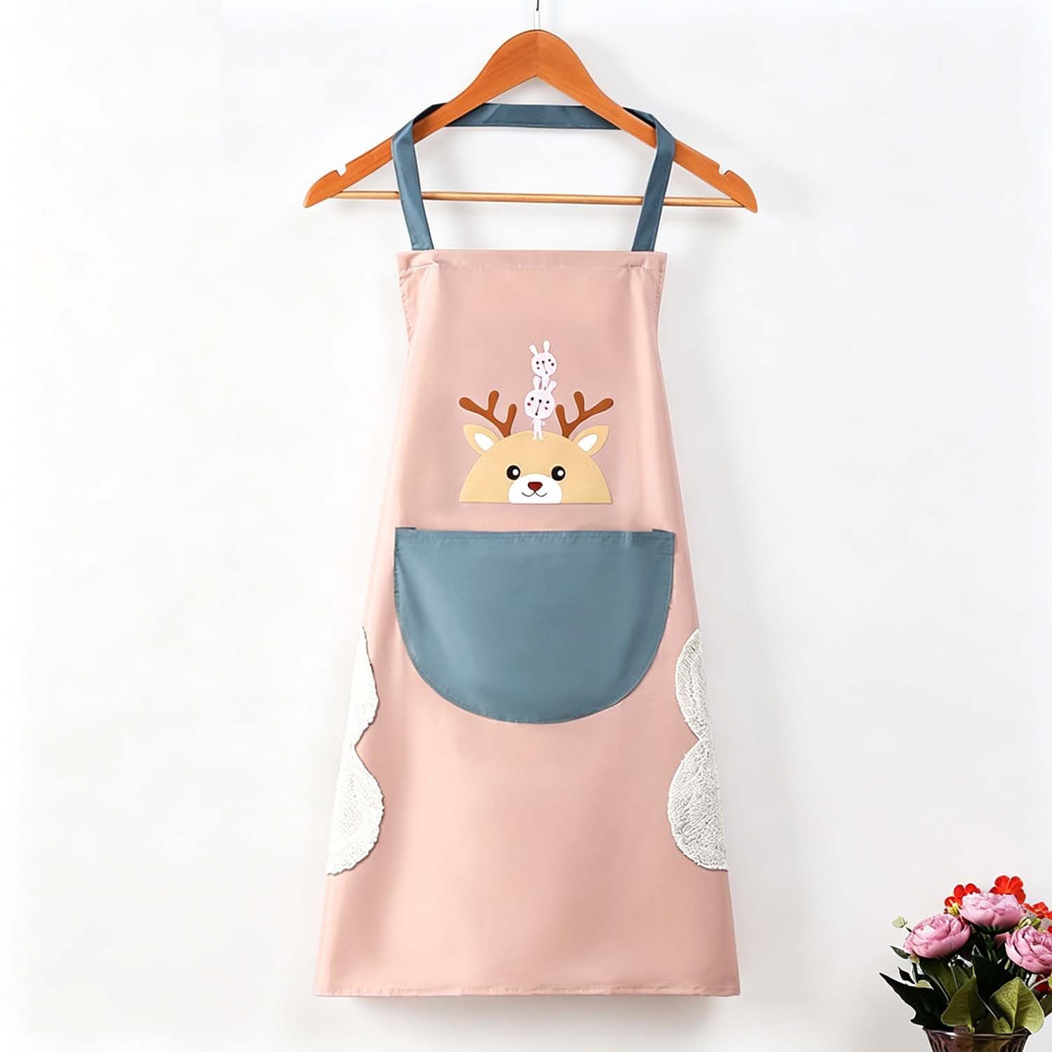 Agger Kochschürze Verstellbar, wasserabweisend, mit Taschen – Unisex Design für Küche