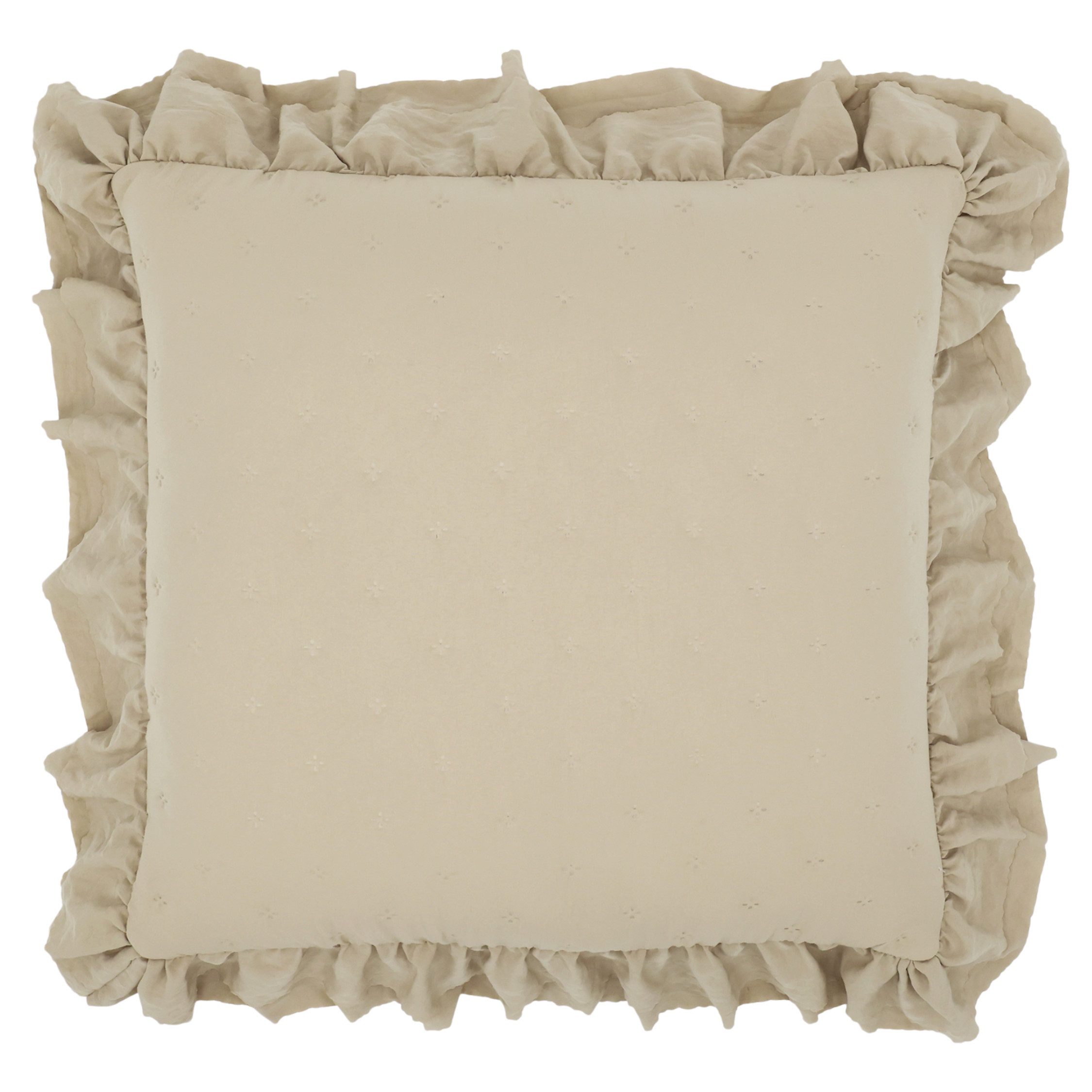 Chic Antique Kissenbezug Chic Antique Aix Soft Kissebezug in Beige