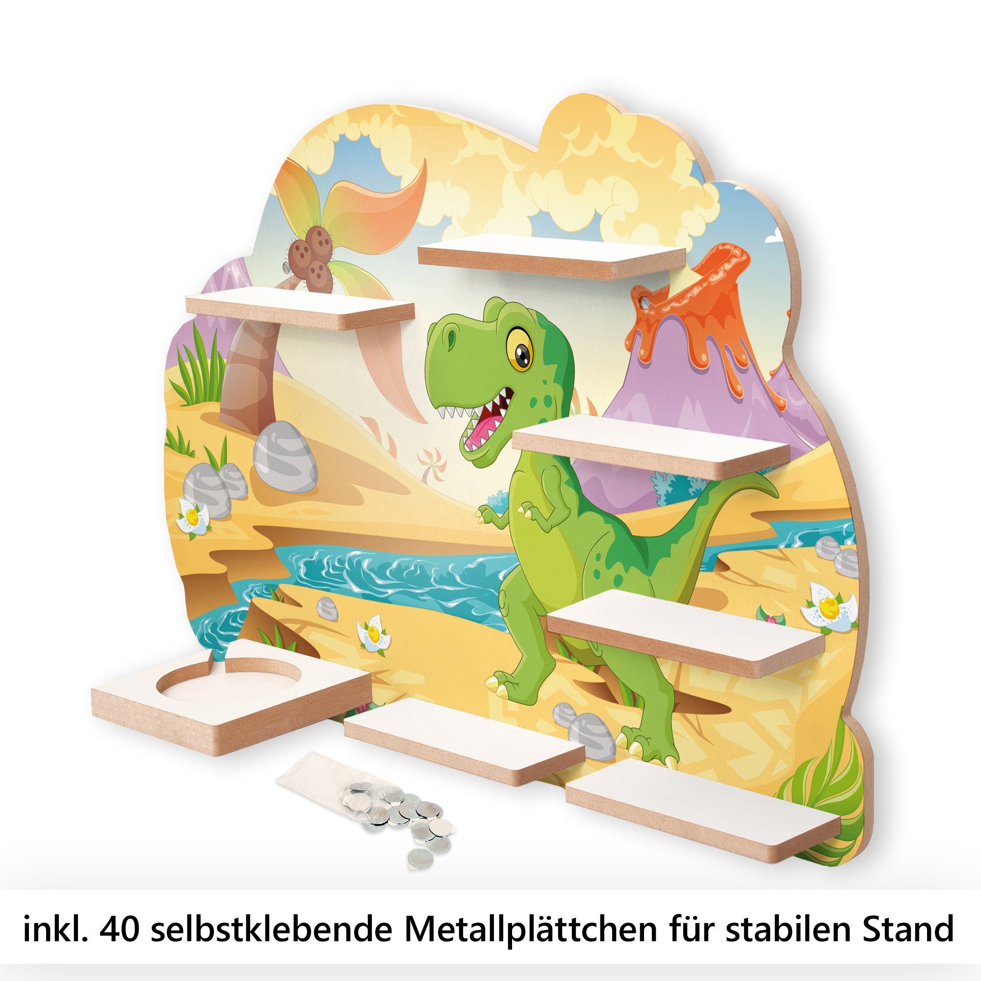 Kreative Feder Wandregal MUSIKBOX-REGAL Little Dino, für TONIE-BOX und TONI günstig online kaufen