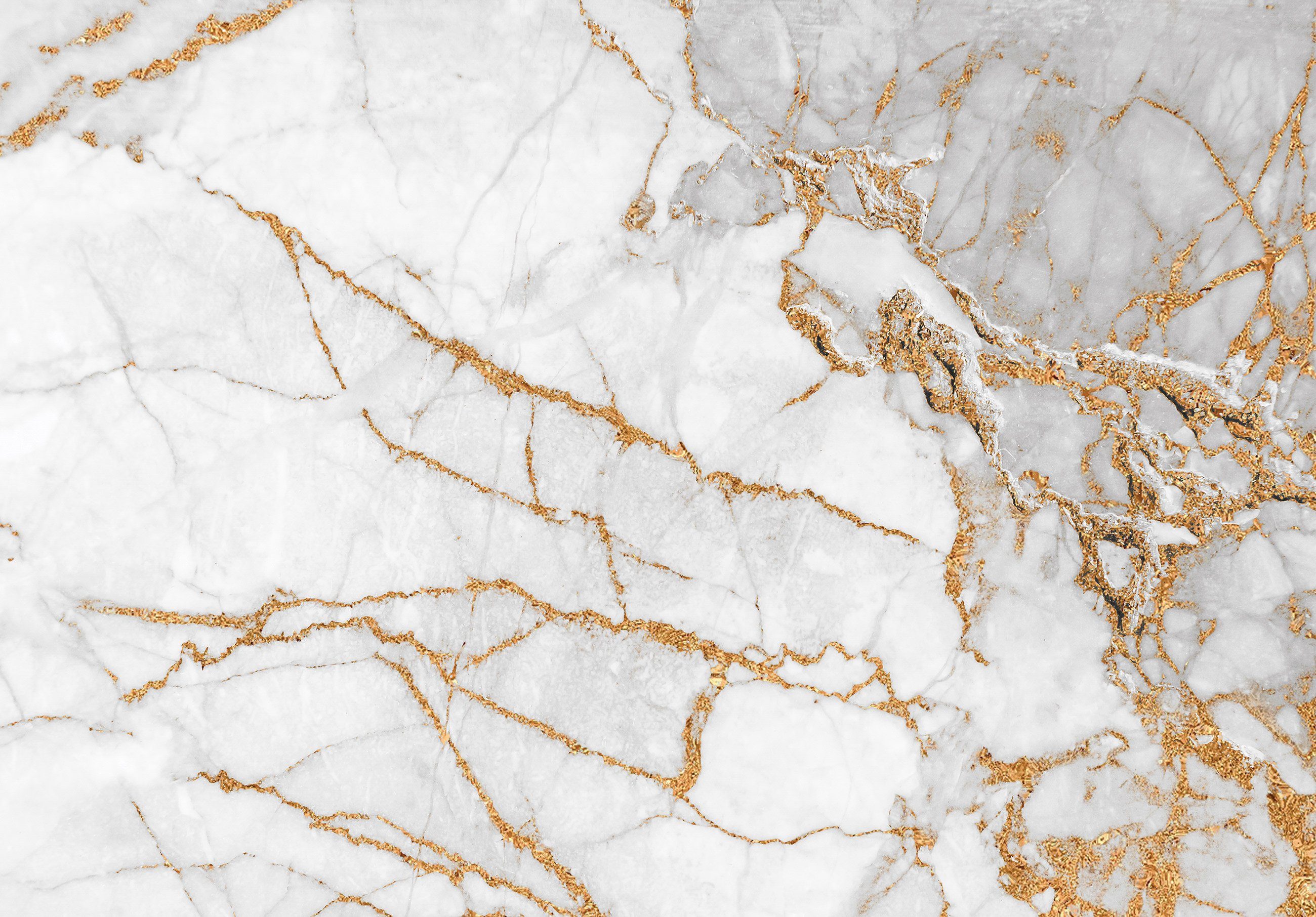 Wallarena Fototapete Marmor Struktur Steinoptik Gold günstig online kaufen