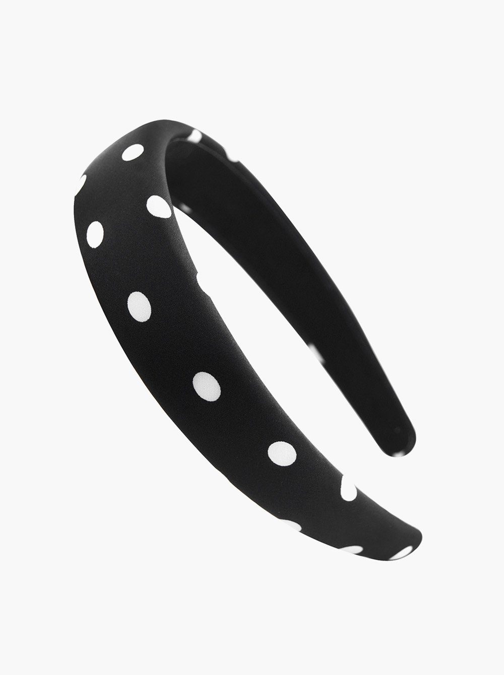 axy Haarreif Breiter gepunkteter Haarreif gepolstertes, Vintage Damen Haareifen Haarband