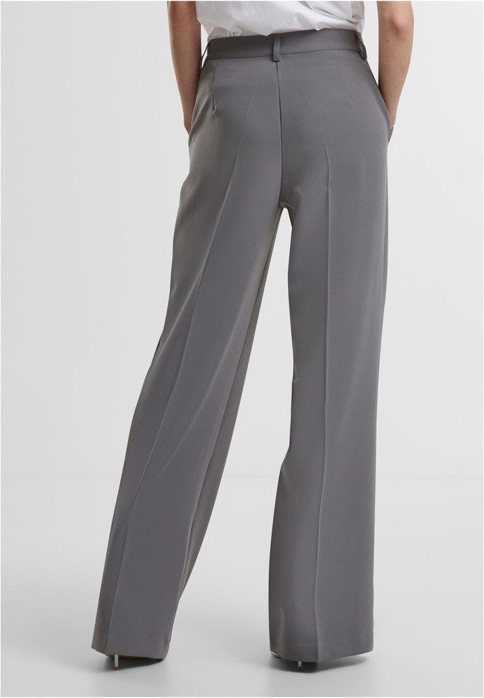 URBAN CLASSICS Stoffhose Ladies Wide Leg Trousers