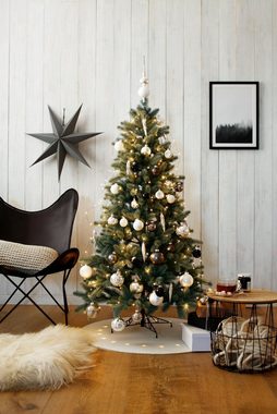 Thüringer Glasdesign Weihnachtsbaumkugel Eisprinzessin, Weihnachtsdeko, Christbaumschmuck (30 St), hochwertige Christbaumkugeln aus Glas, mundgeblasen und handdekoriert