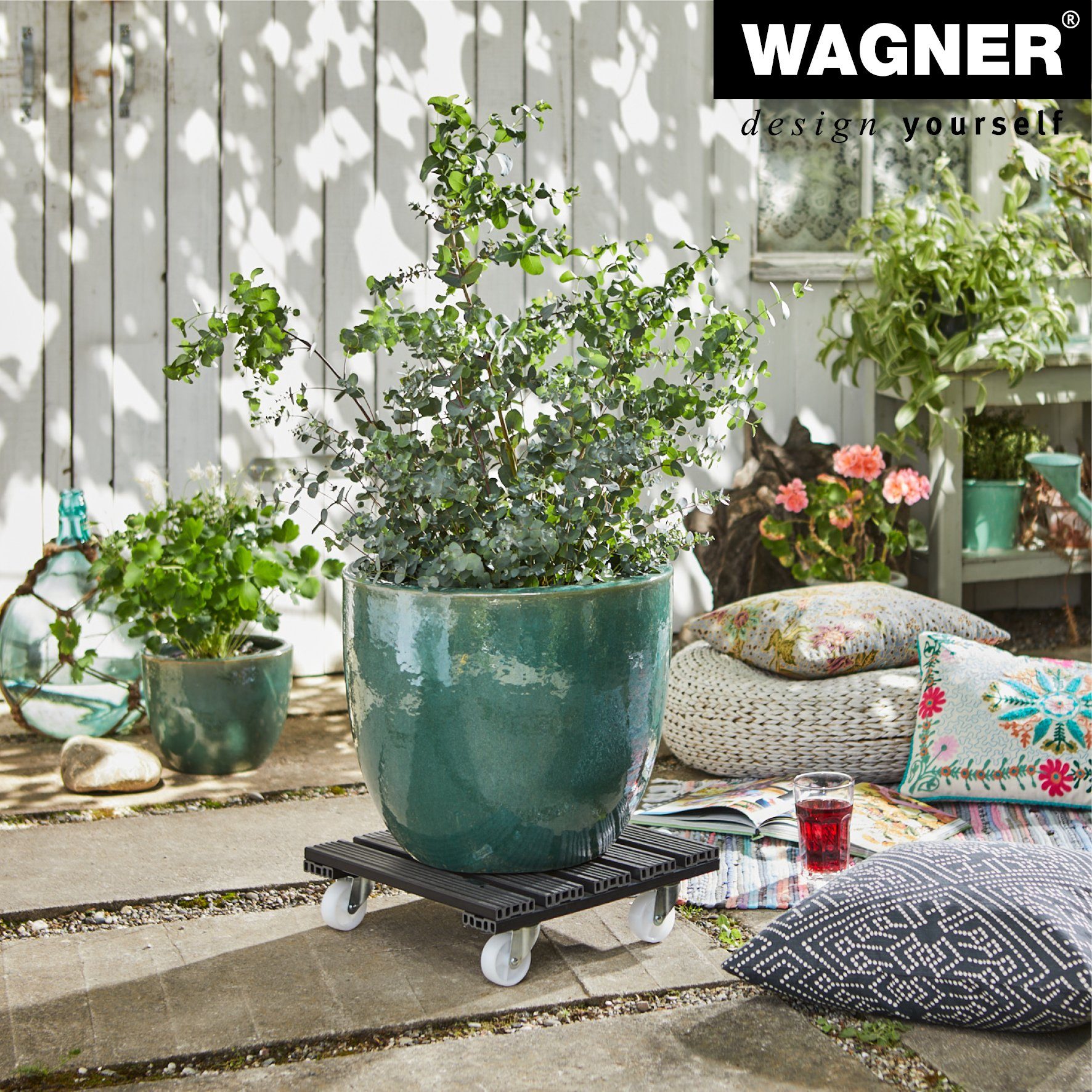 WAGNER design yourself Pflanzenroller WPC in günstig online kaufen