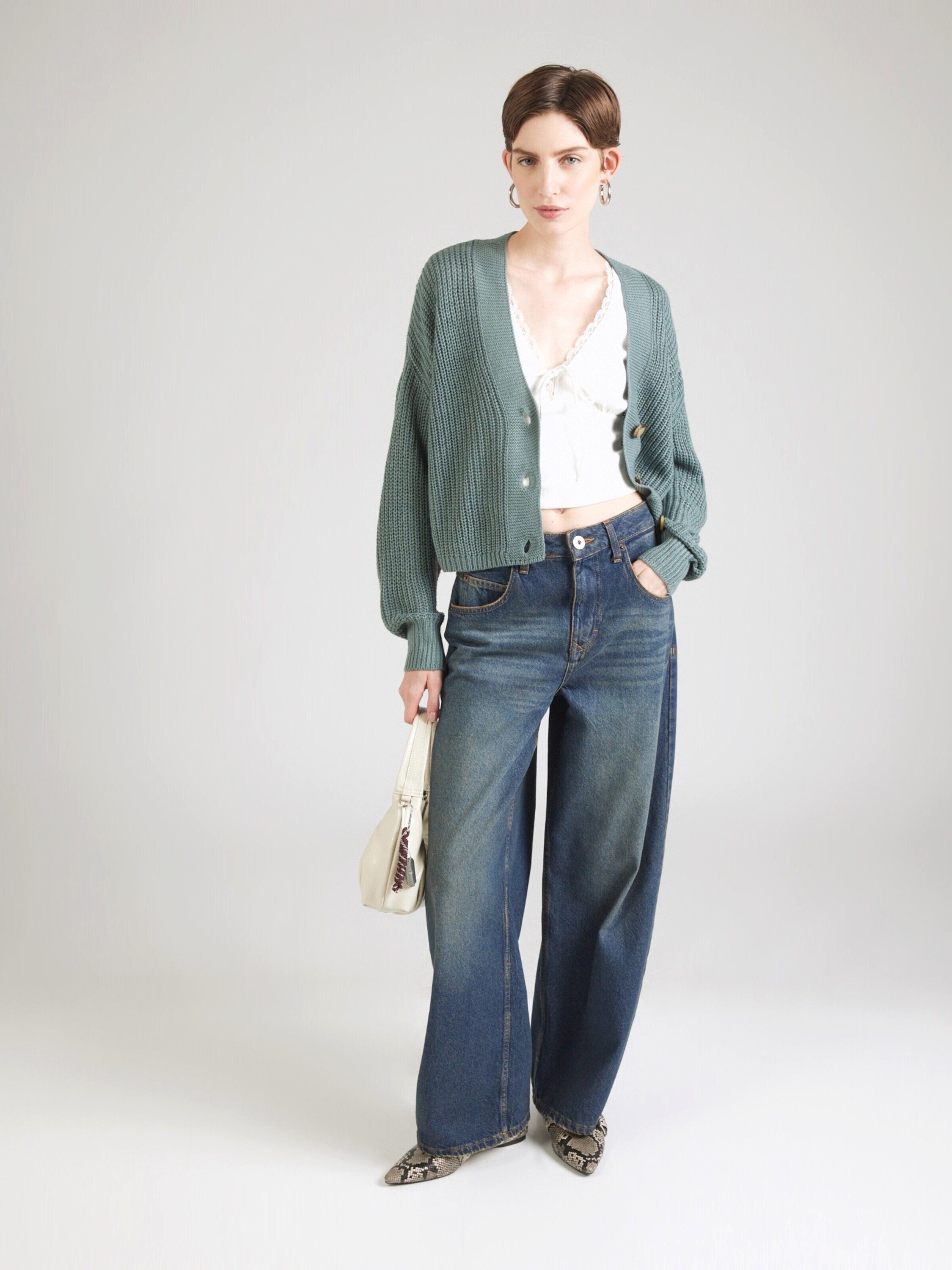ONLY Strickjacke ONLCAROL (1-tlg) Plain/ohne Details