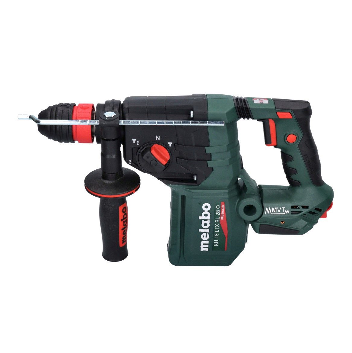 metabo Akku-Bohrhammer KH 18 LTX BL 28 Q Akku Bohrhammer 18 V 3 J SDS plus Brushless + 2x Ak