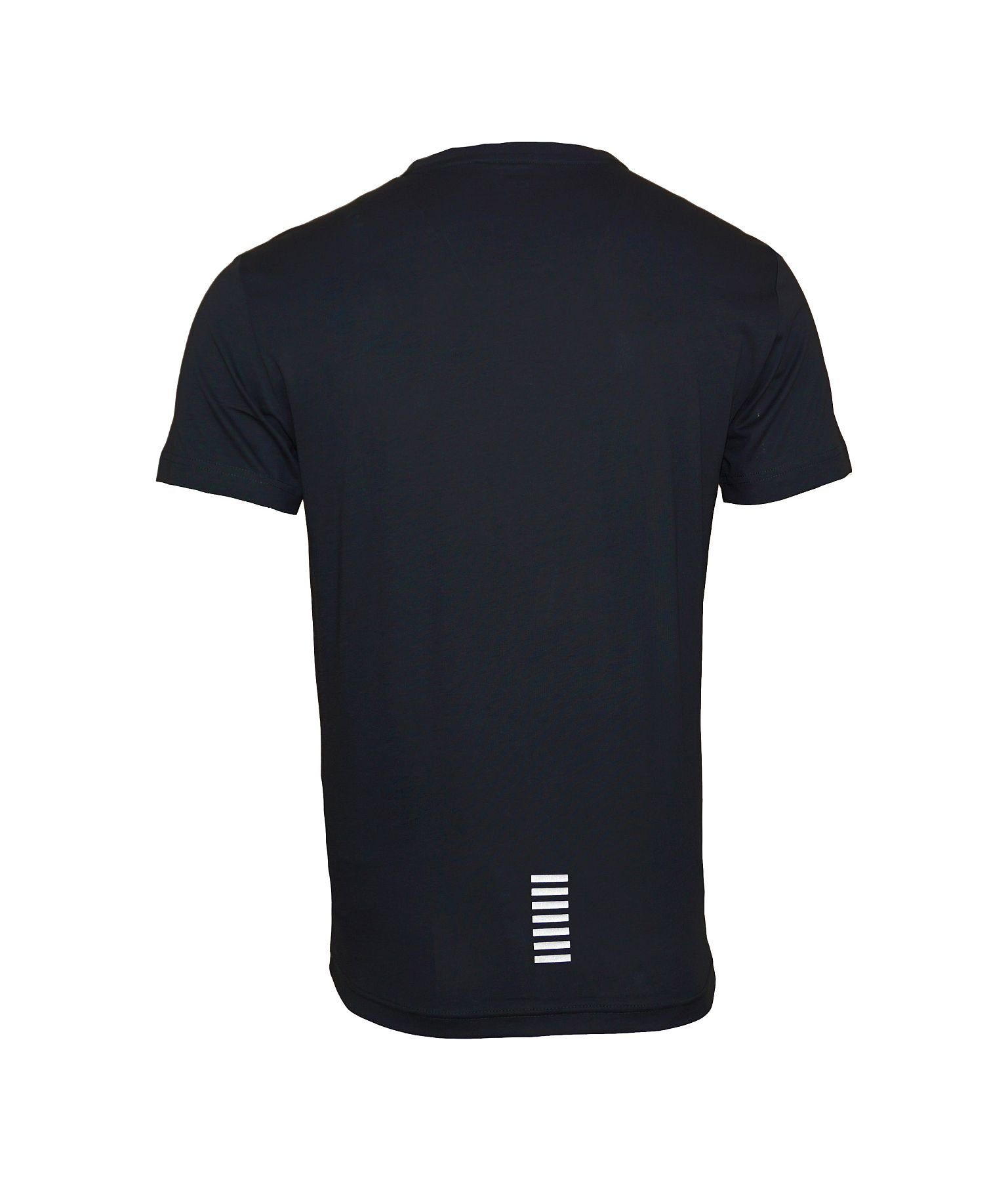 Crew-Neck Armani T-Shirt Emporio Shirt Shortsleeve T-Shirt dunkelblau (1-tlg)