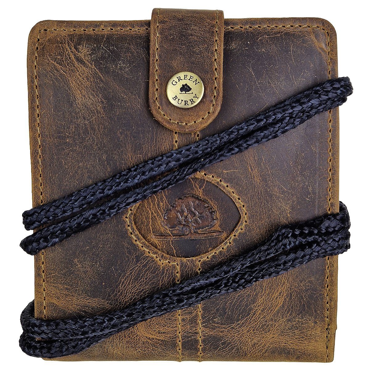 Greenburry Geldbörse Vintage Leder Brustbeutel Gürteltasche Geldbörse 325 günstig online kaufen