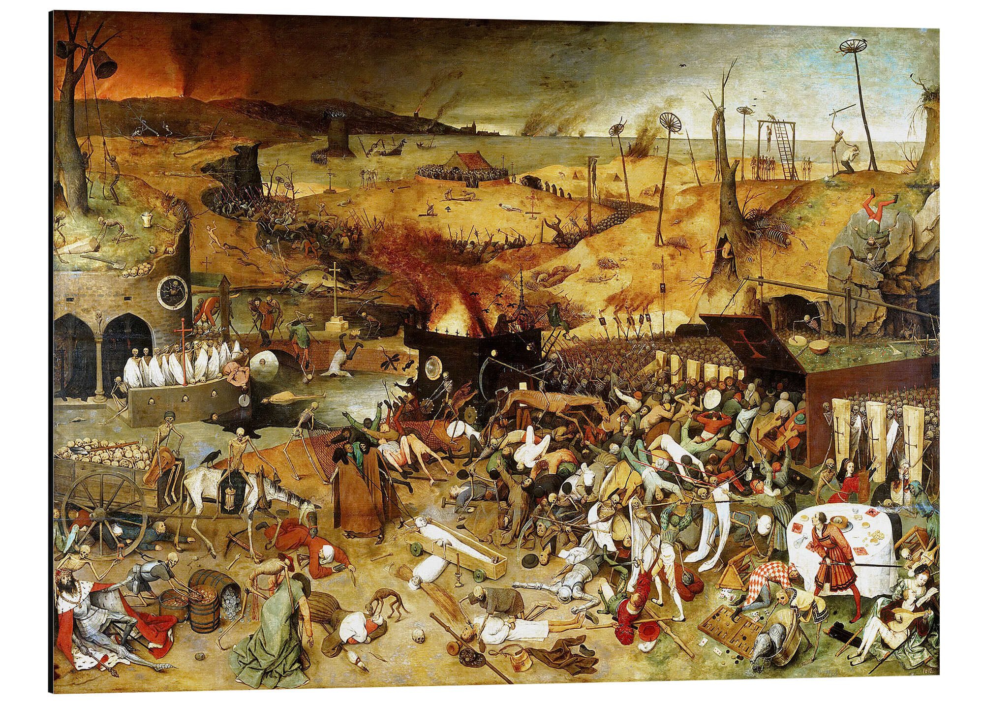 Alu-Dibond-Druck Pieter Brueghel d.Ä.