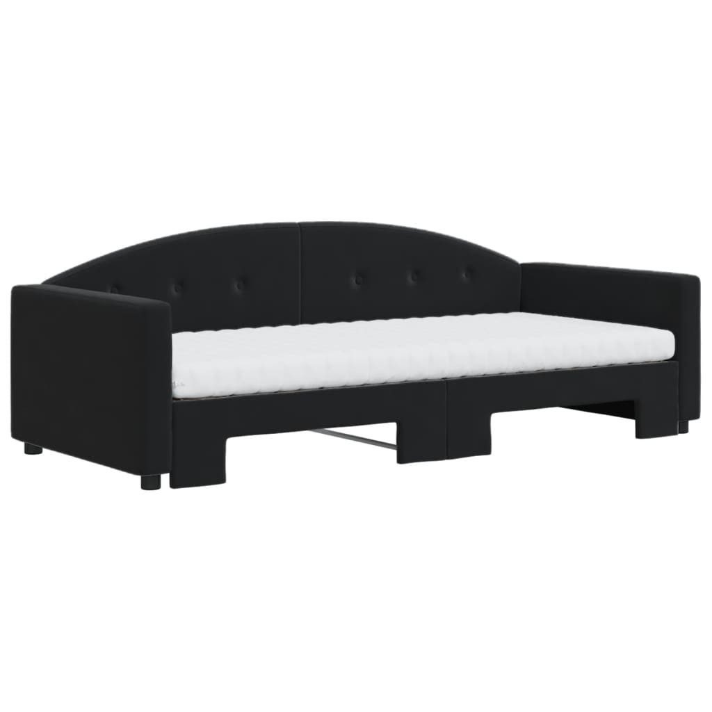 vidaXL Bett Tagesbett Ausziehbar mit Matratzen günstig online kaufen