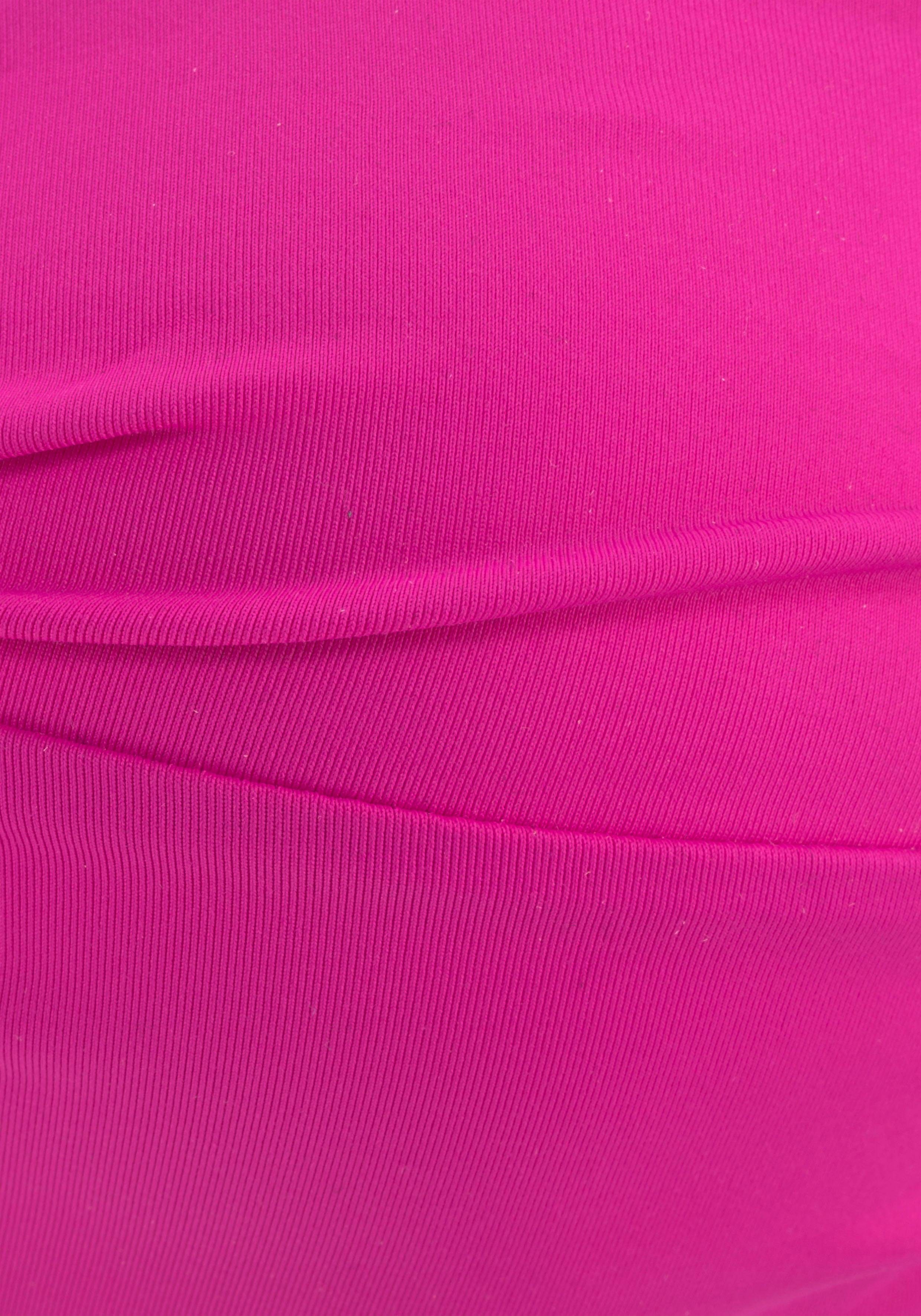 s.Oliver Bandeau-Bikini-Top Spain, in unifarben mit Wickeloptik