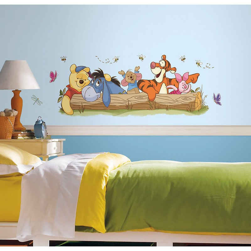RoomMates Wandsticker »Wandsticker Winnie the Pooh & Friends, 10-tlg.«