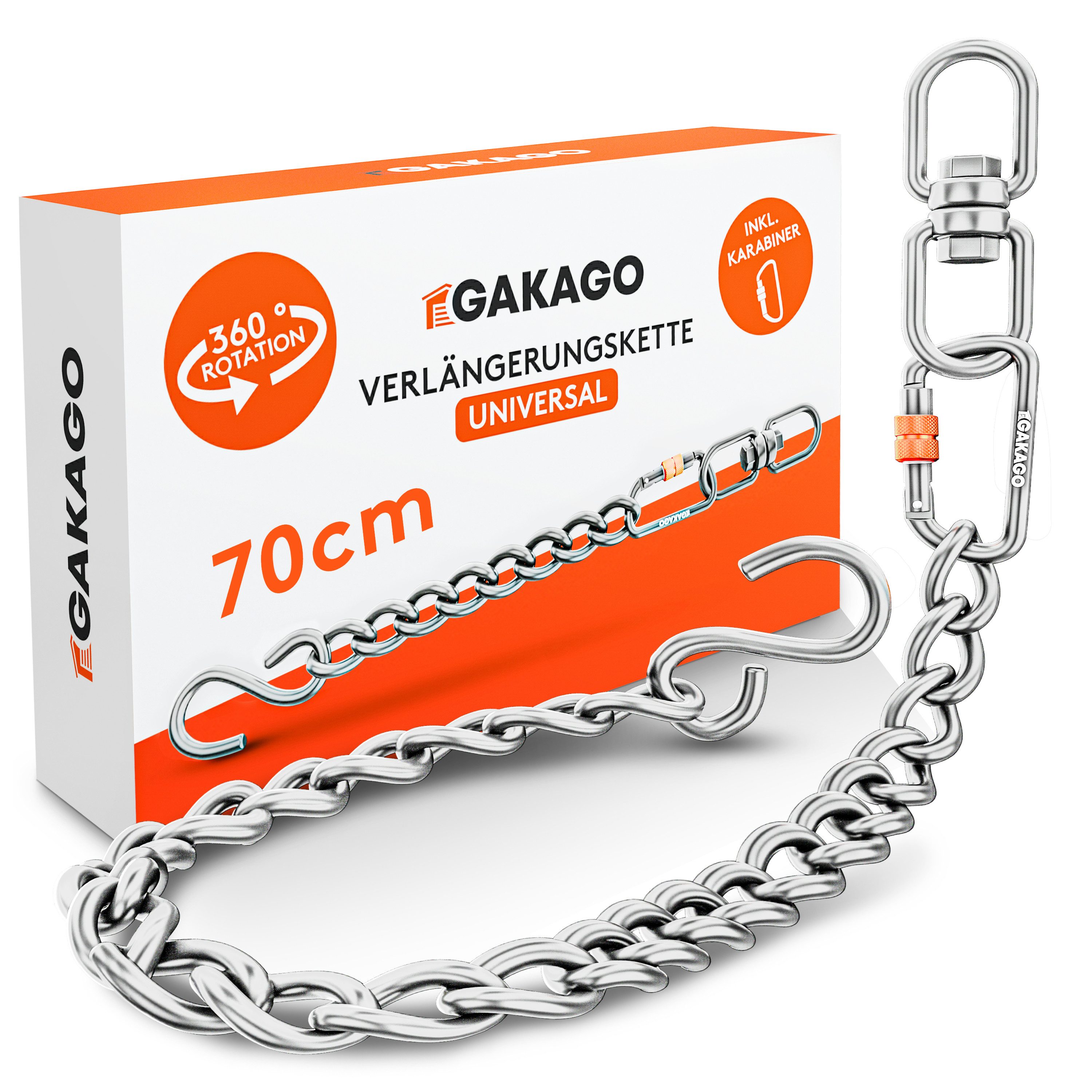 Gakago Deckenhaken Verlängerungskette, als Hängesessel Kette, günstig online kaufen