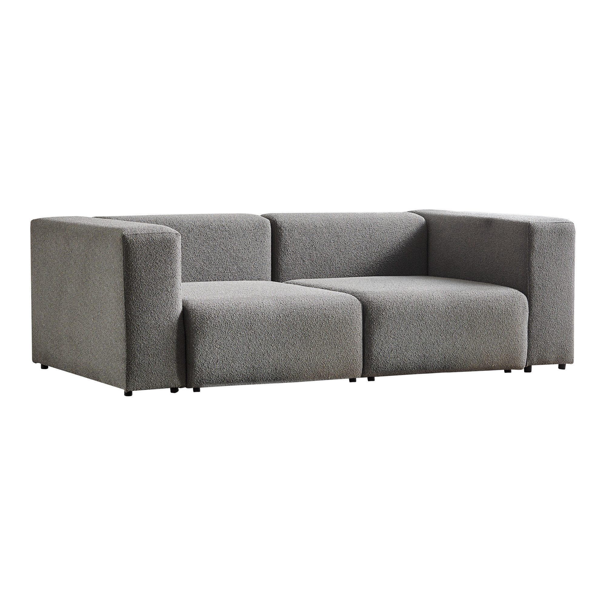 en.casa Sofa, 2 Teile, »Suldal« 2-Sitzer günstig online kaufen