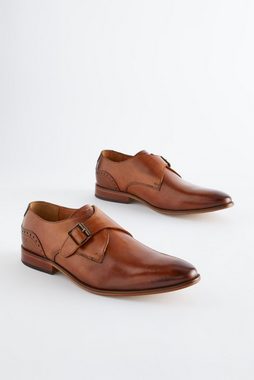 Next Monkstrap-Schuhe aus Leder mit Schnalle Slipper (1-tlg)