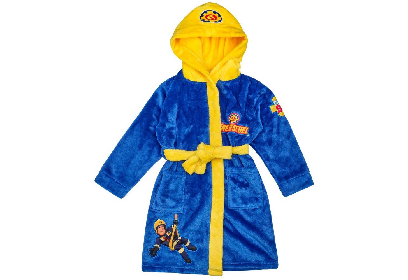 Feuerwehrmann Sam Kinderbademantel Feuerwehrmann Sam Bademantel