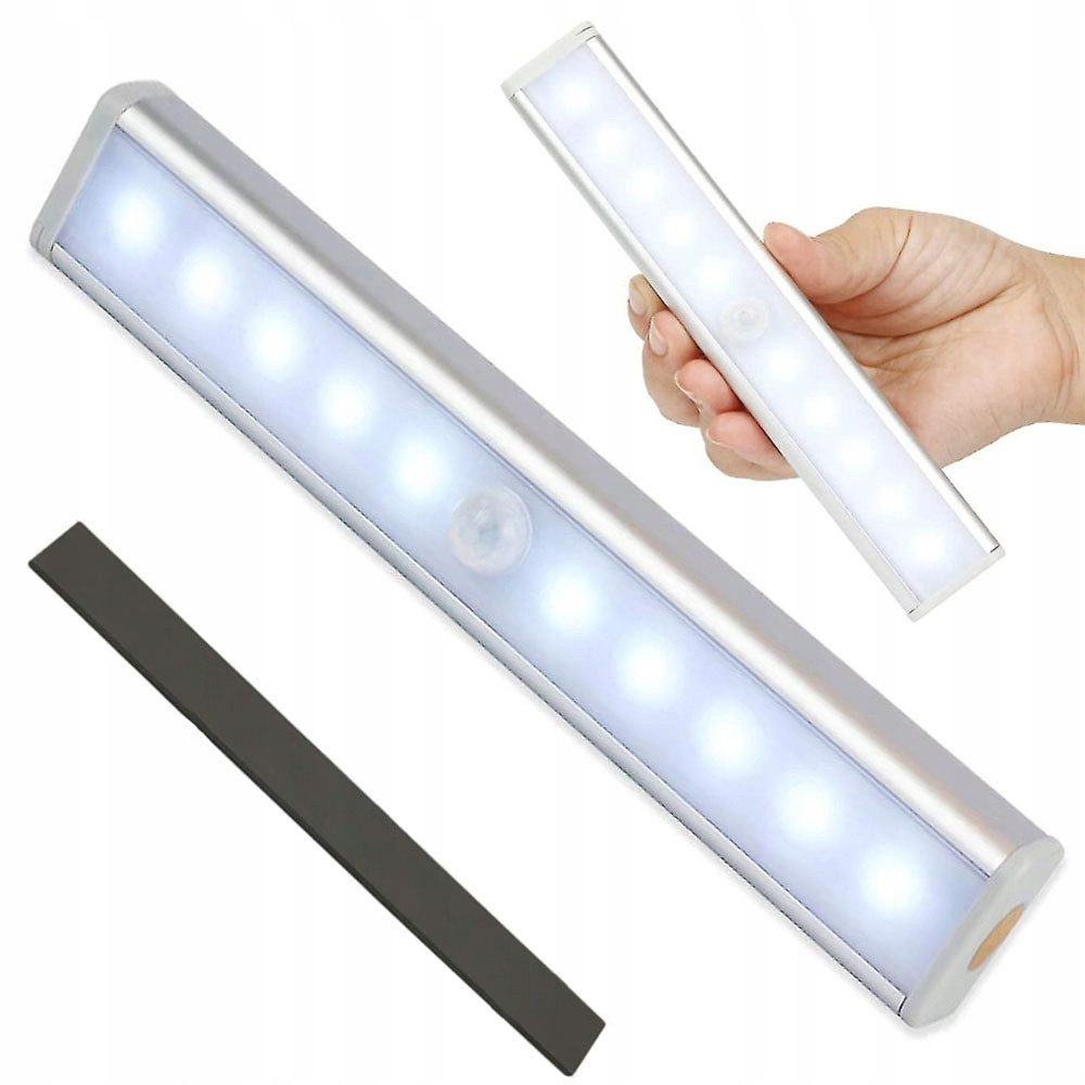 RACEL LED Unterbauleuchte LED Unterbauleuchte 40 Lumen mit Bewegungsmelder Magnetisch Küche, LED fest integriert, Cool White